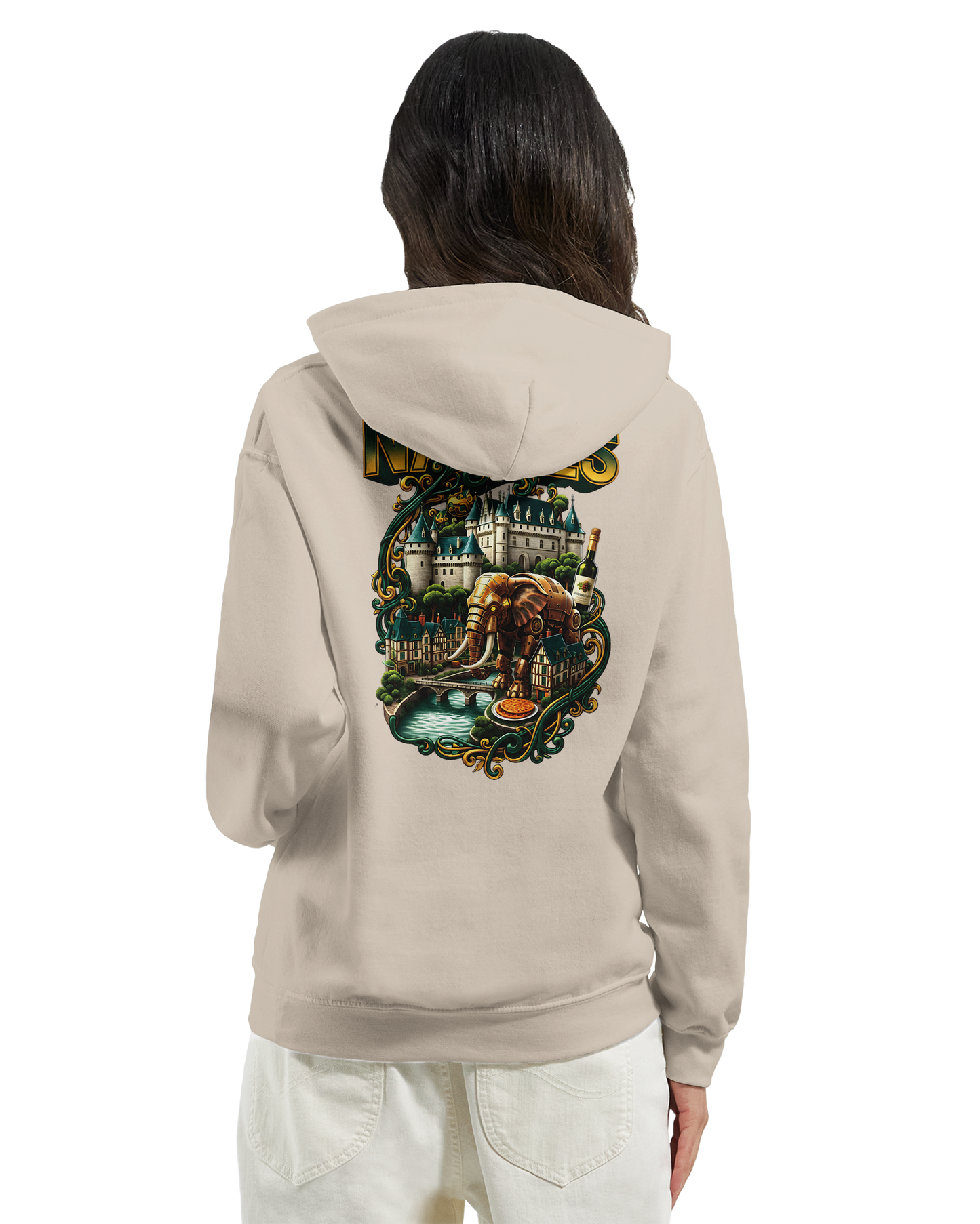 Unisex-Kapuzenpullover Nantes Stadt Frankreich klassisch | Gildan® 18500