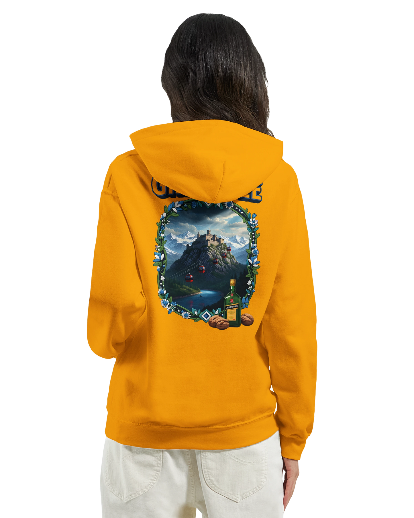 Kapuzenpullover Grenoble Stadt in Frankreich Unisex Classic | Gildan® 18500