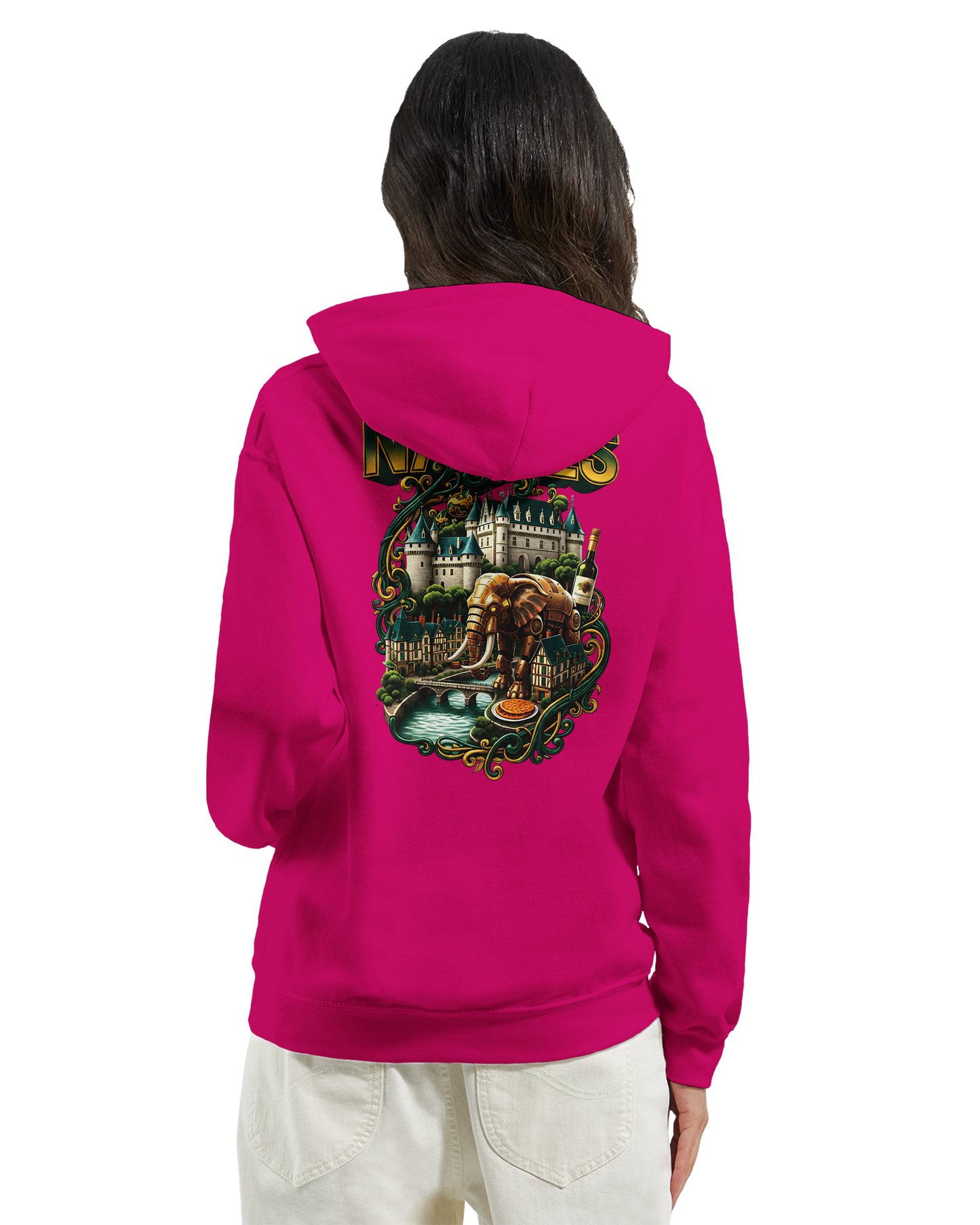 Unisex-Kapuzenpullover Nantes Stadt Frankreich klassisch | Gildan® 18500