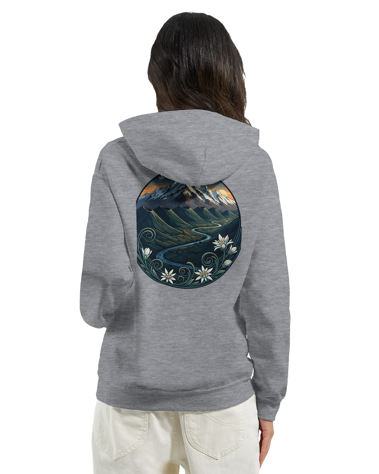 Klassischer Unisex-Kapuzenpullover Auvergne-Rhône-Alpes | Gildan® 18500