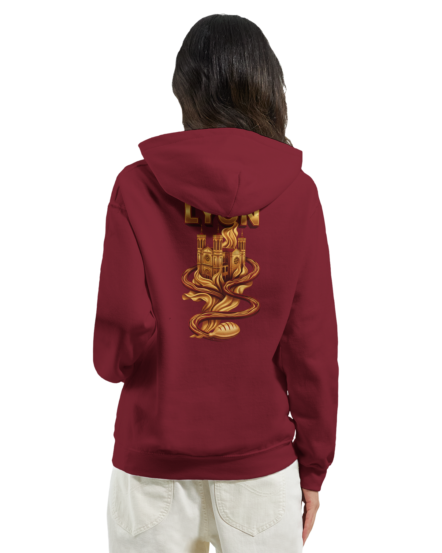 Unisex Hoodie Lyon France Classic | Gildan® 18500