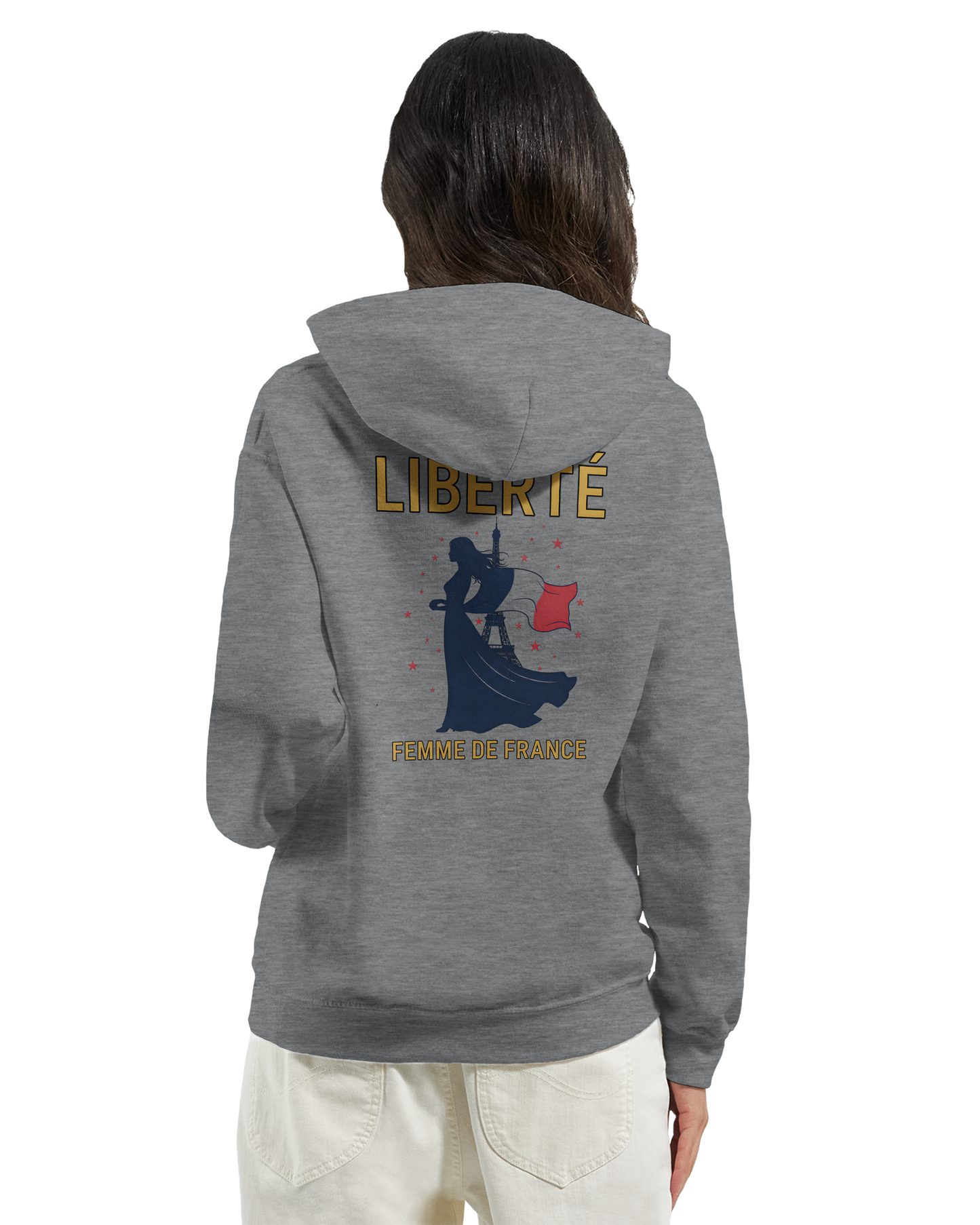 Kapuzenpullover Freiheit Damen French Classic Stil | Gildan® 18500