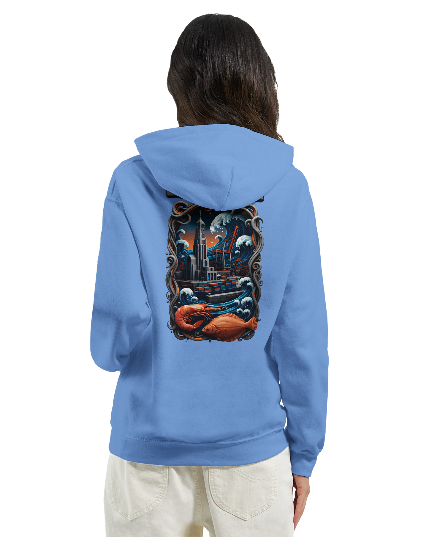 Sweat à capuche unisexe Le Havre