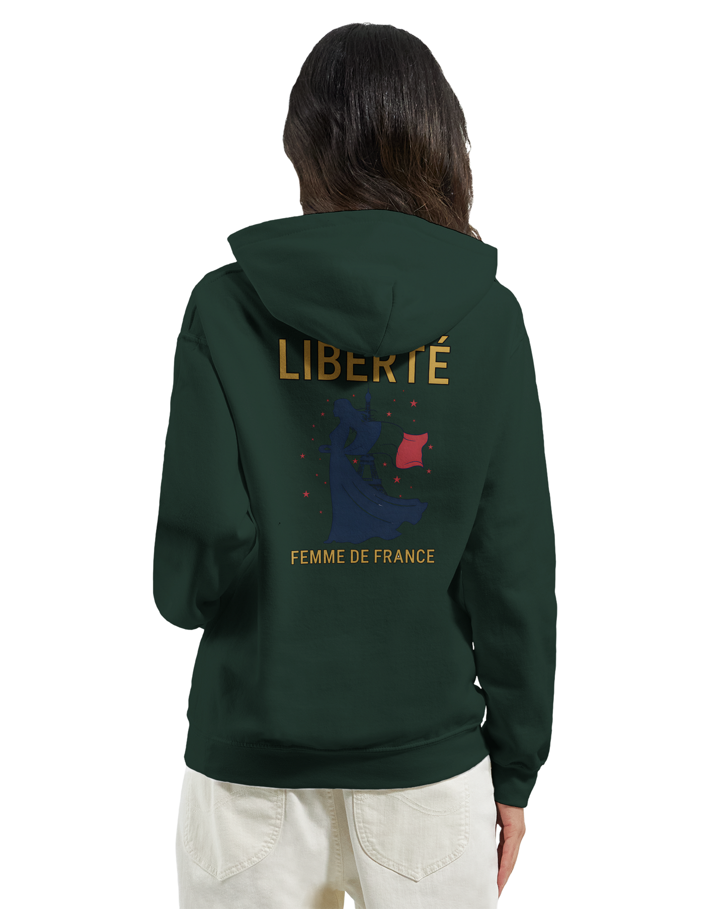 Kapuzenpullover Freiheit Damen French Classic Stil | Gildan® 18500