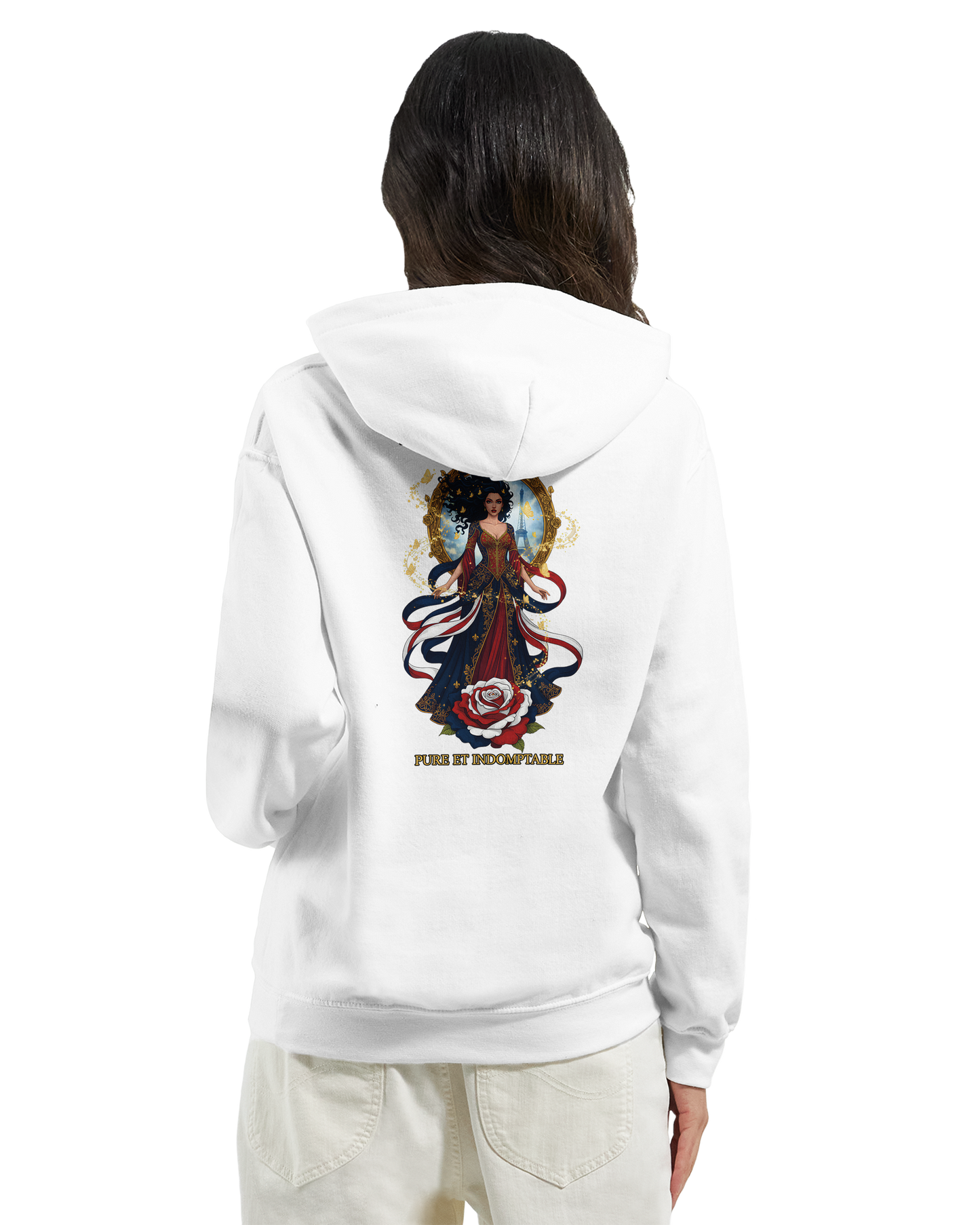 - Kapuzenpullover Damen French Style klassisch l'âme de France | Gildan® 18500