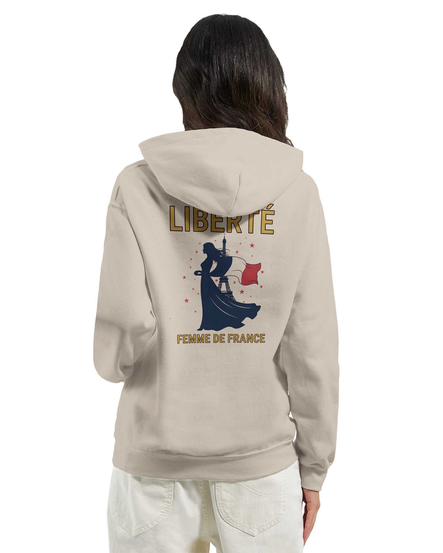 Kapuzenpullover Freiheit Damen French Classic Stil | Gildan® 18500
