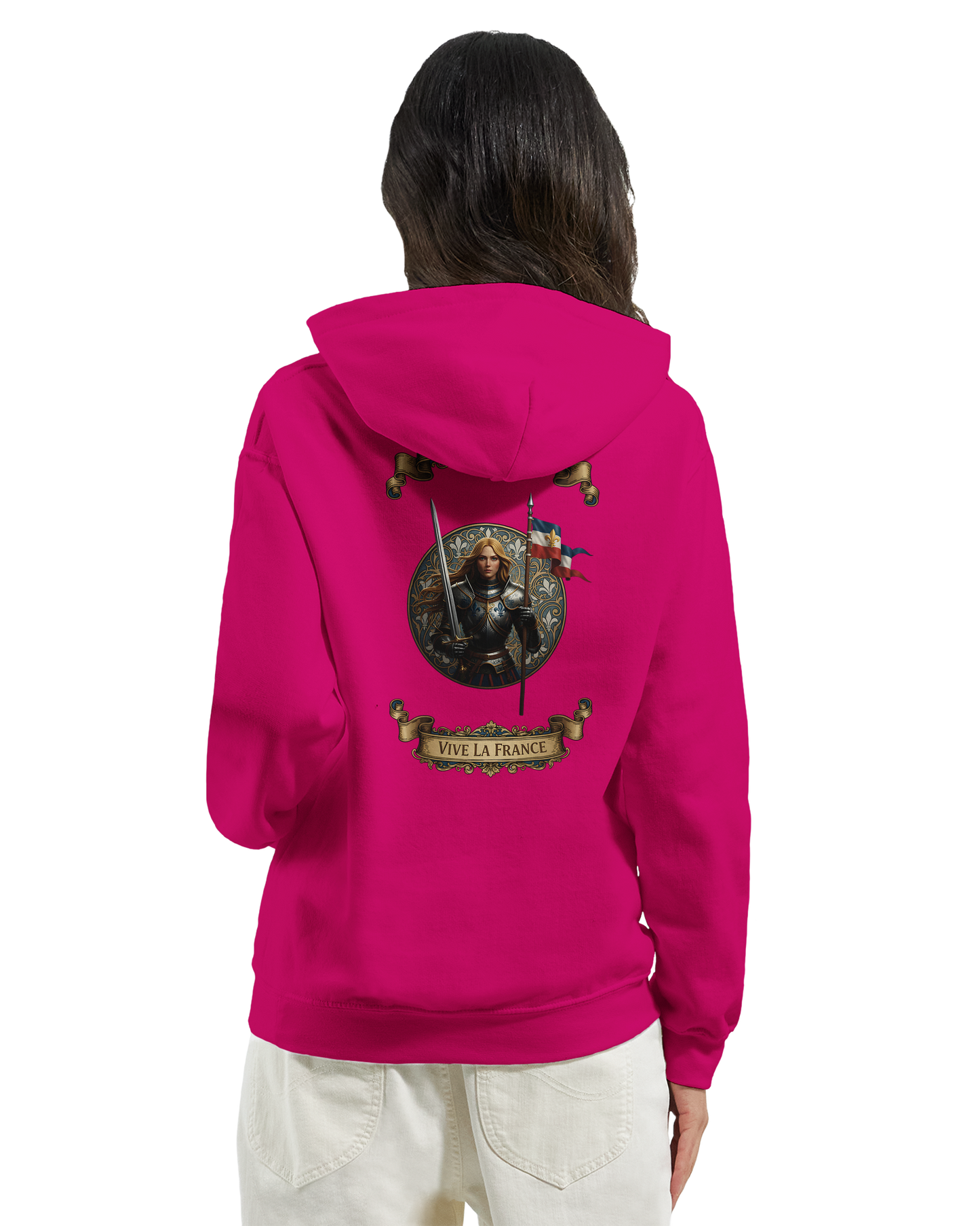 Kapuzenpullover für Damen Jeanne d'Arc klassisch | Gildan® 18500