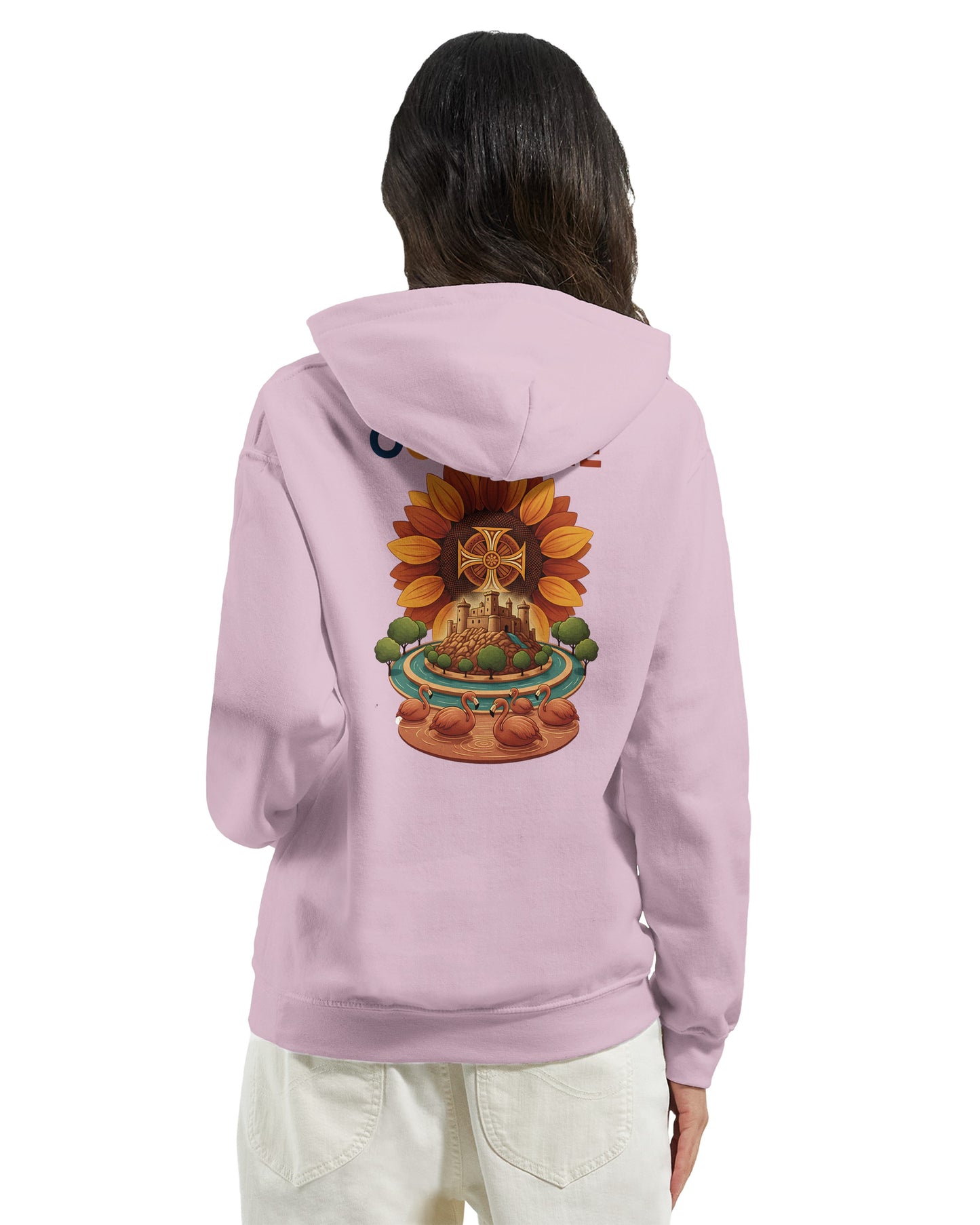 Klassischer Unisex-Kapuzenpullover Okzitanien | Gildan® 18500