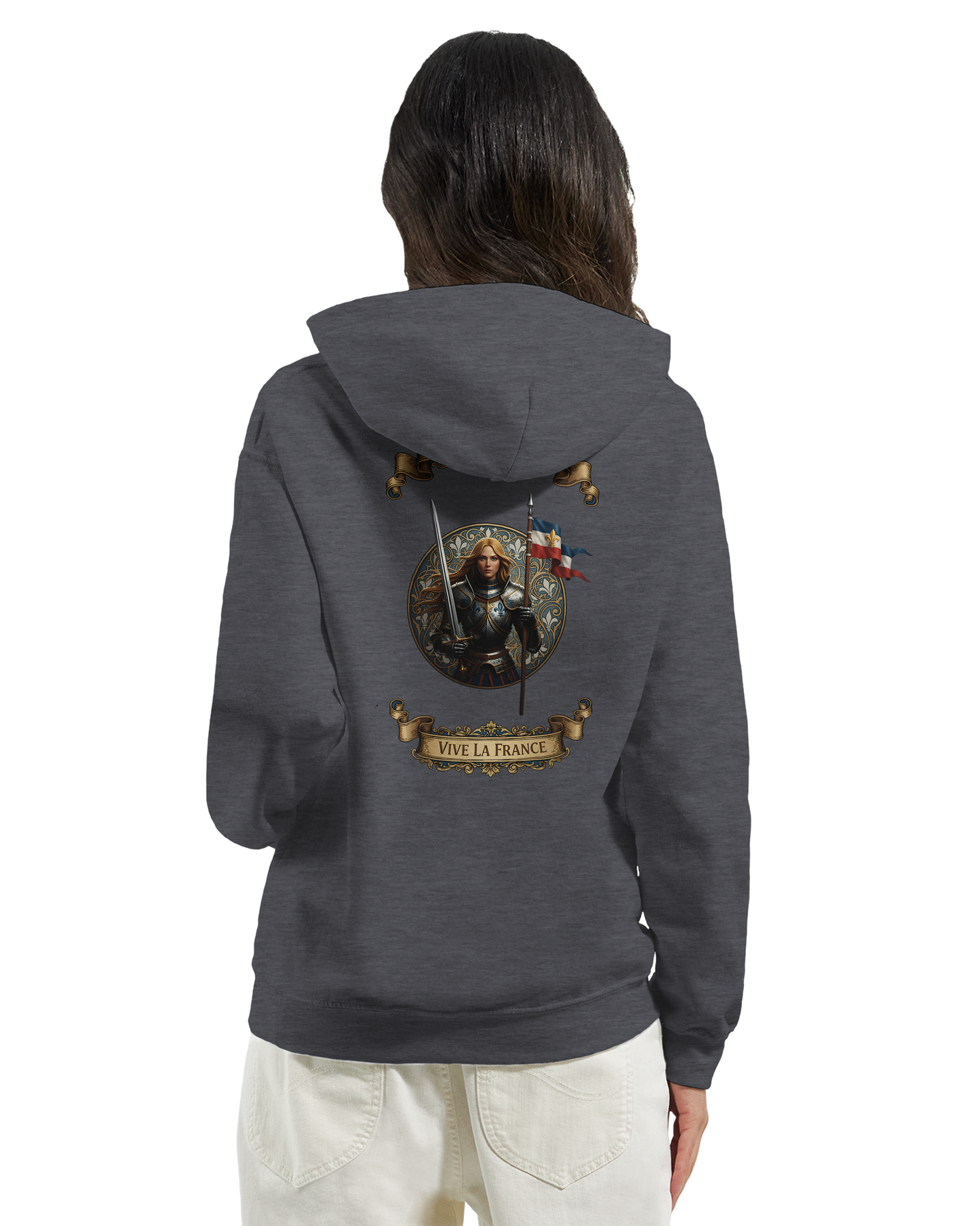 Kapuzenpullover für Damen Jeanne d'Arc klassisch | Gildan® 18500