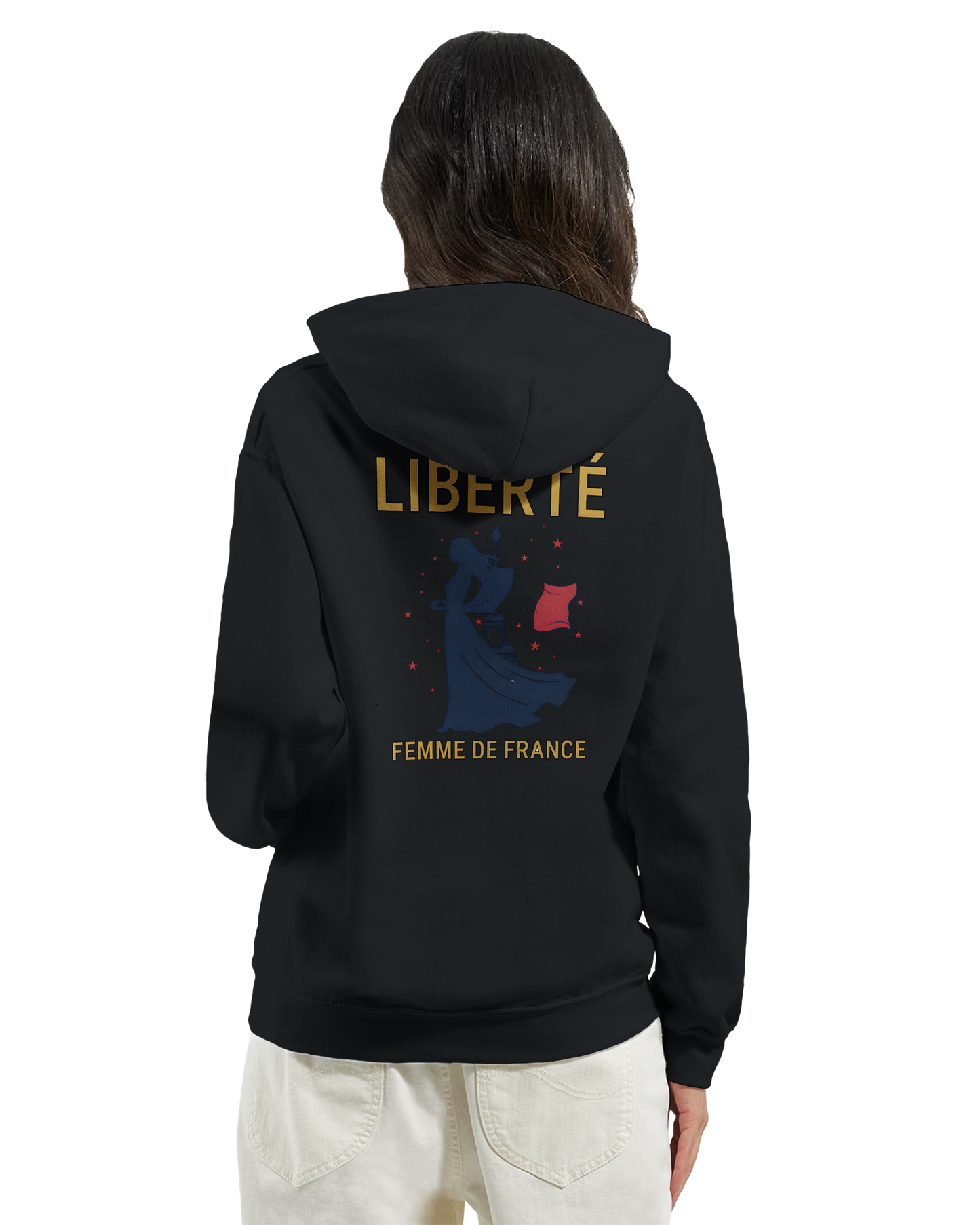Kapuzenpullover Freiheit Damen French Classic Stil | Gildan® 18500