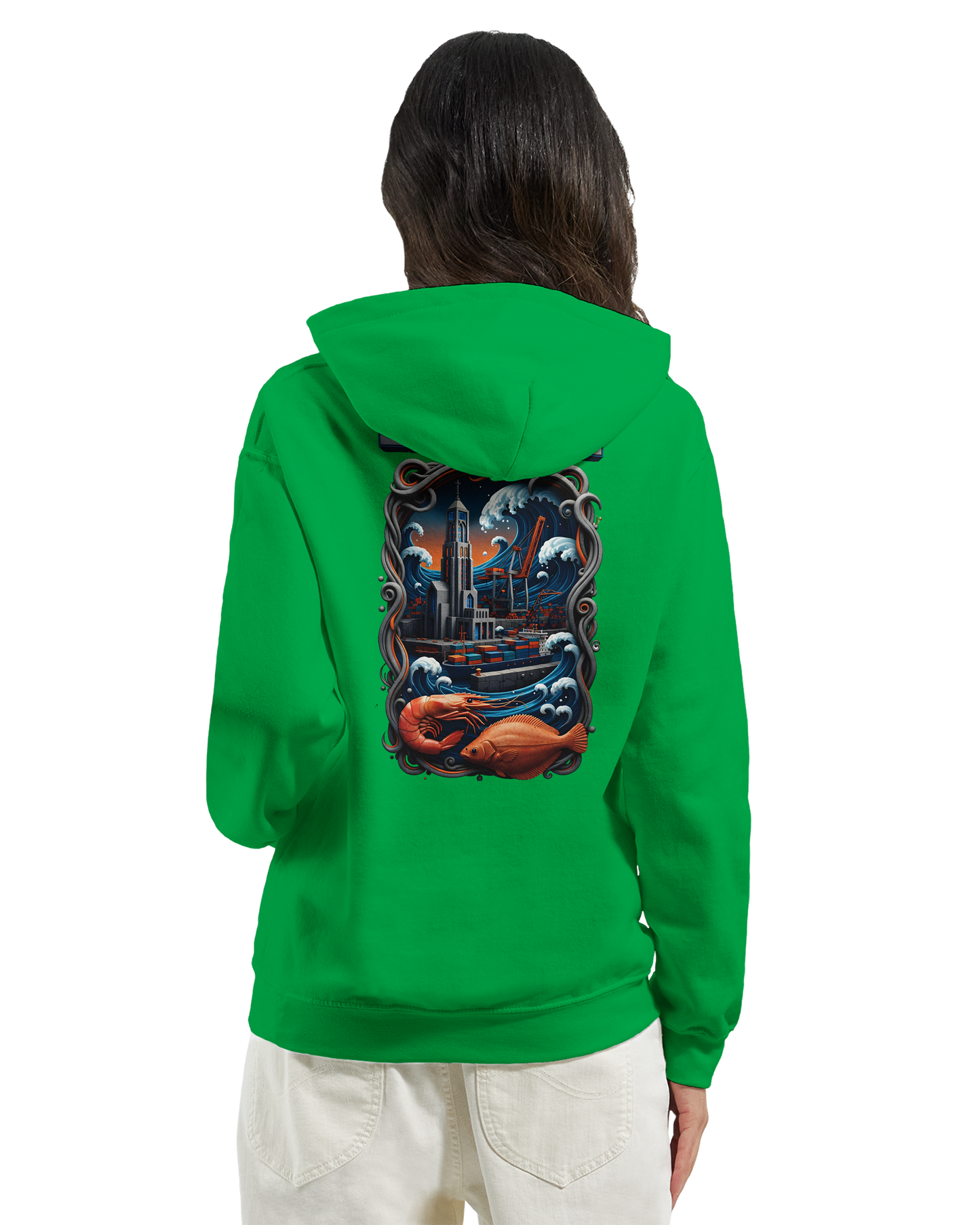 Sweat à capuche unisexe Le Havre