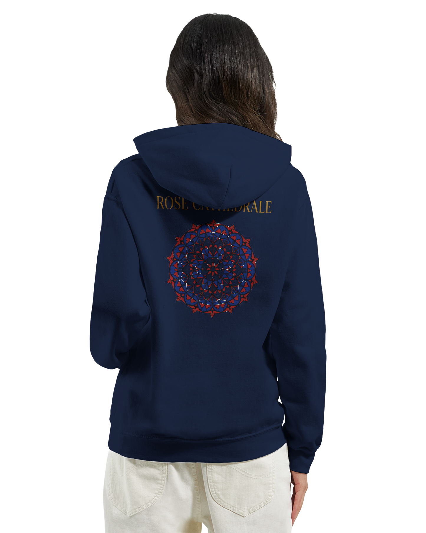 Rosa Kapuzenpullover für Damen Kathedrale Klassisch | Gildan® 18500