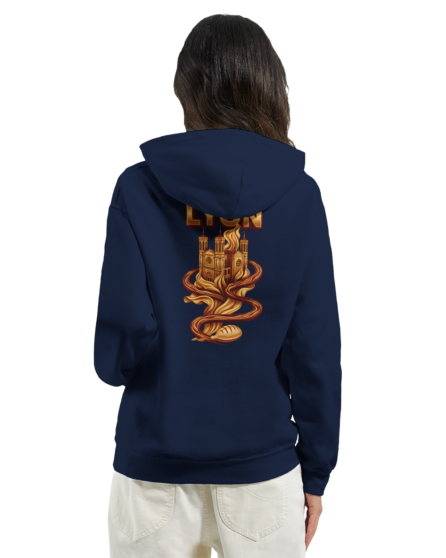 Unisex Hoodie Lyon France Classic | Gildan® 18500
