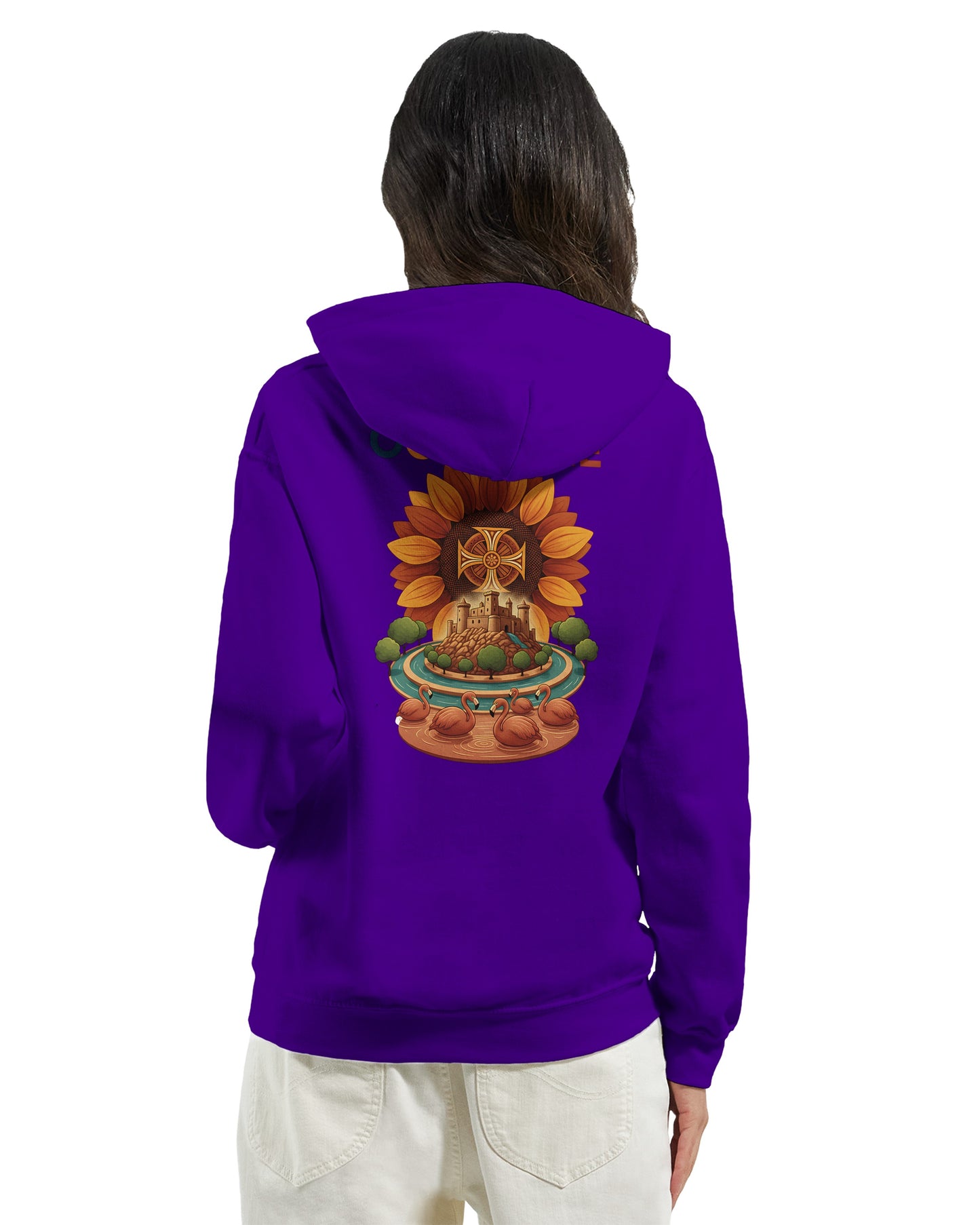 Klassischer Unisex-Kapuzenpullover Okzitanien | Gildan® 18500