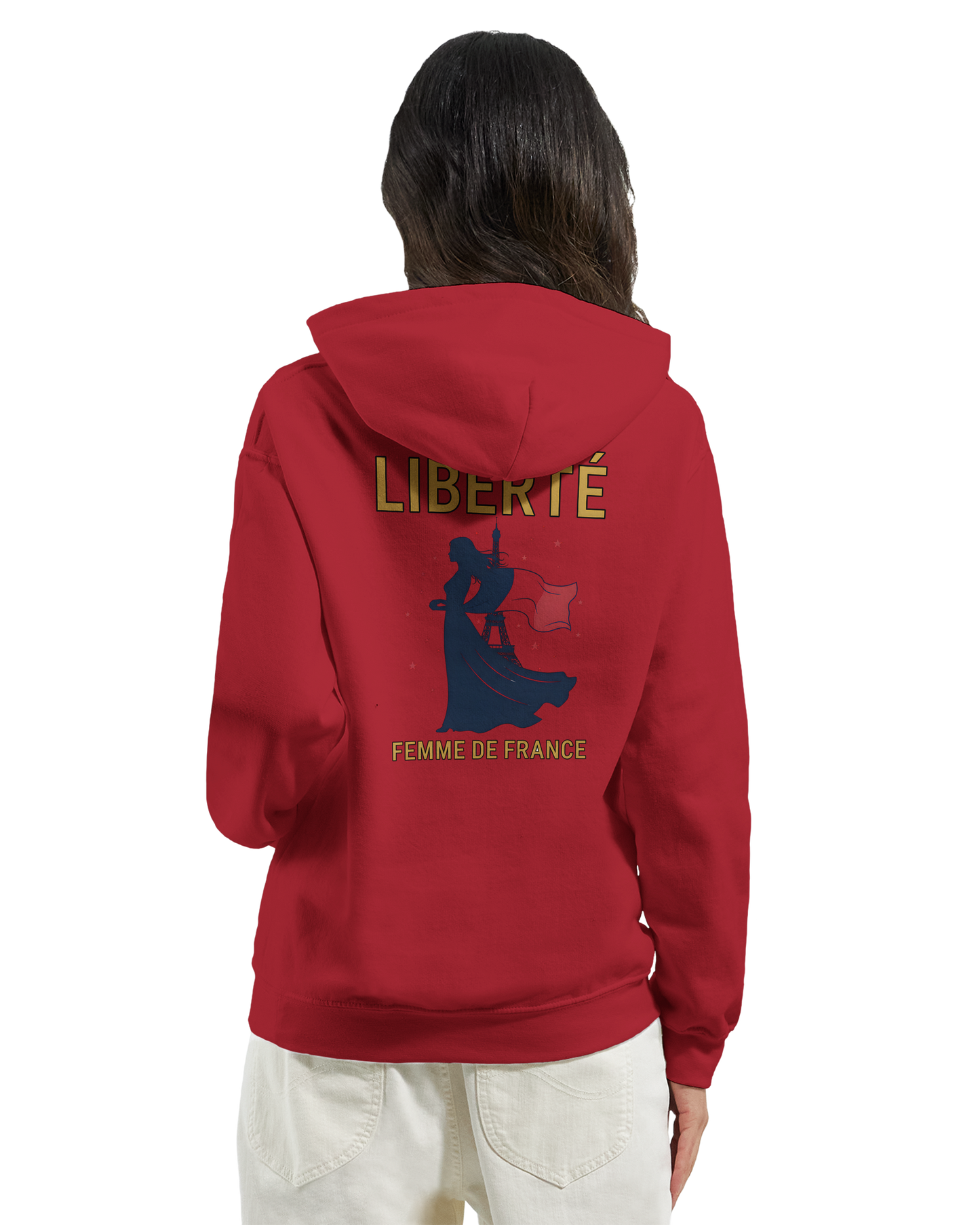 Kapuzenpullover Freiheit Damen French Classic Stil | Gildan® 18500