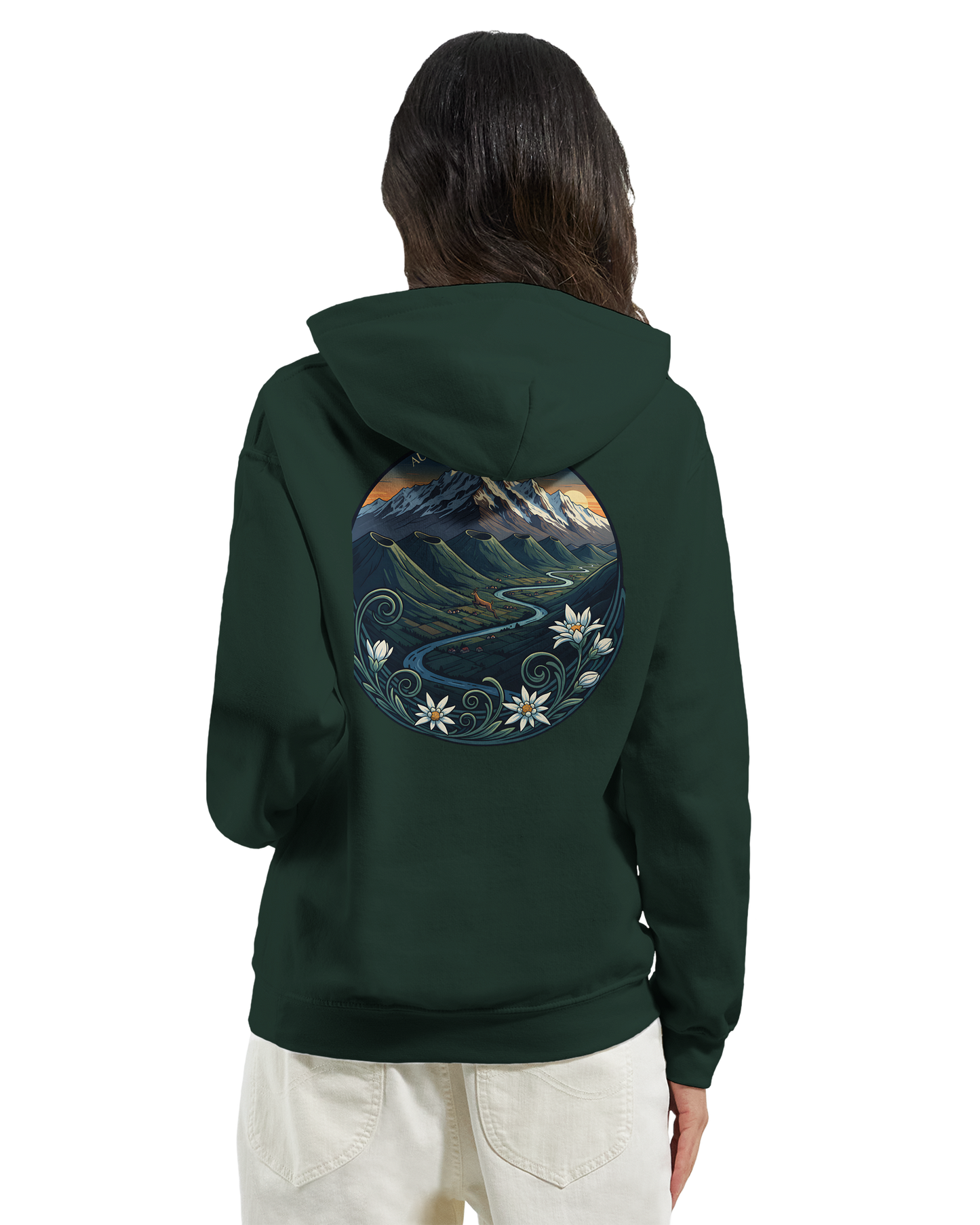 Klassischer Unisex-Kapuzenpullover Auvergne-Rhône-Alpes | Gildan® 18500