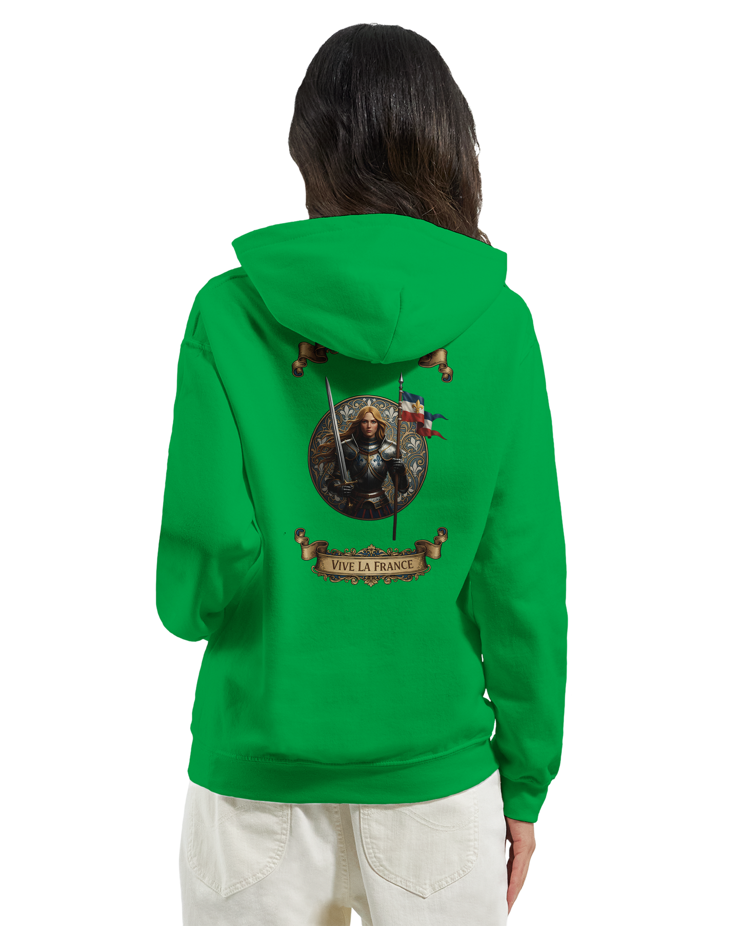 Kapuzenpullover für Damen Jeanne d'Arc klassisch | Gildan® 18500