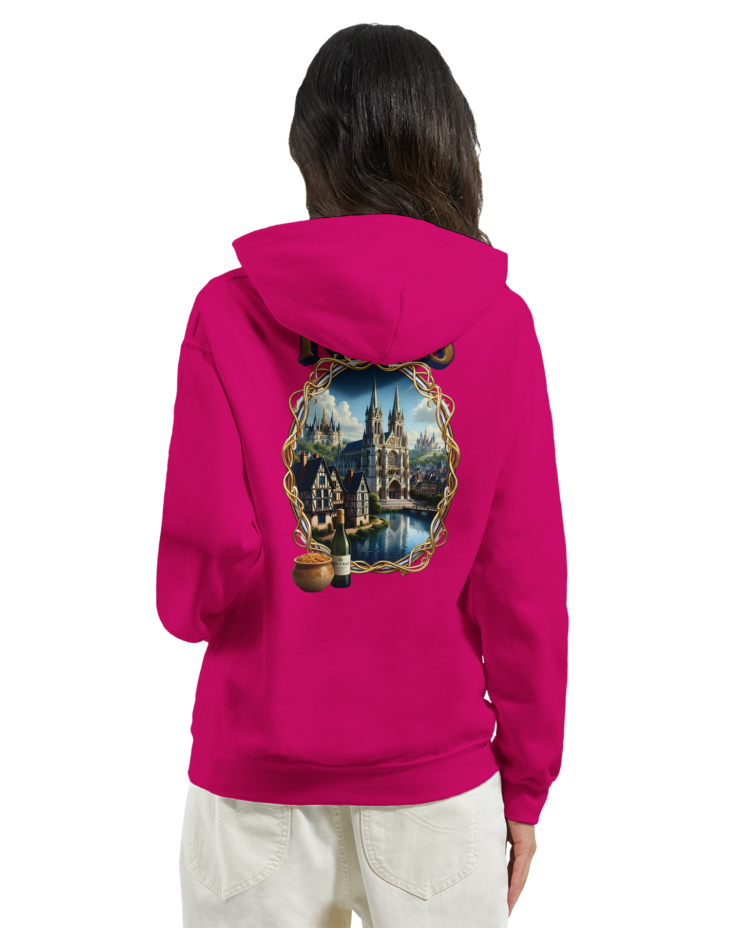 Unisex Tours city of France classic hoodie | Gildan® 18500