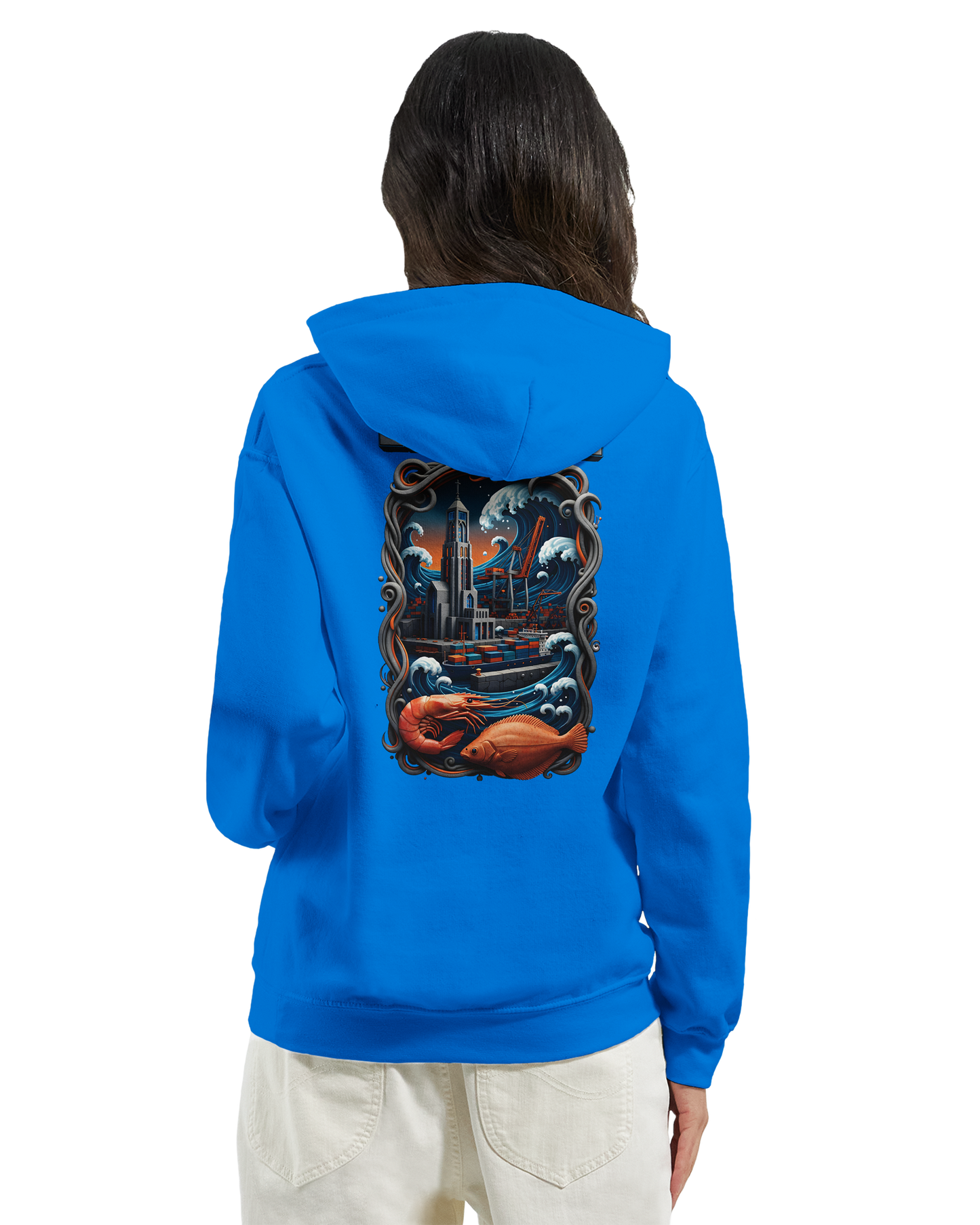Sweat à capuche unisexe Le Havre