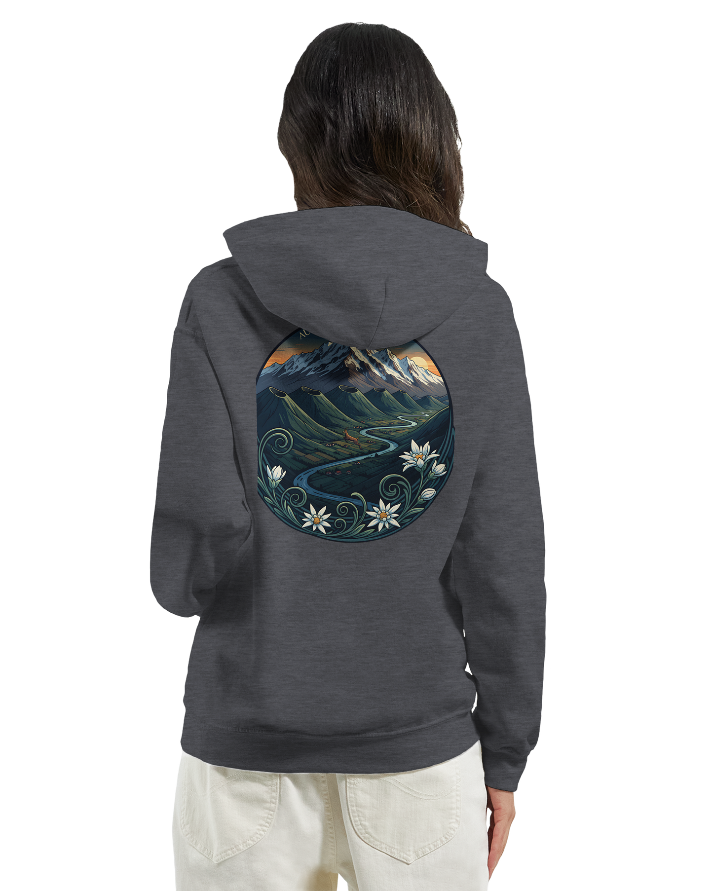 Klassischer Unisex-Kapuzenpullover Auvergne-Rhône-Alpes | Gildan® 18500