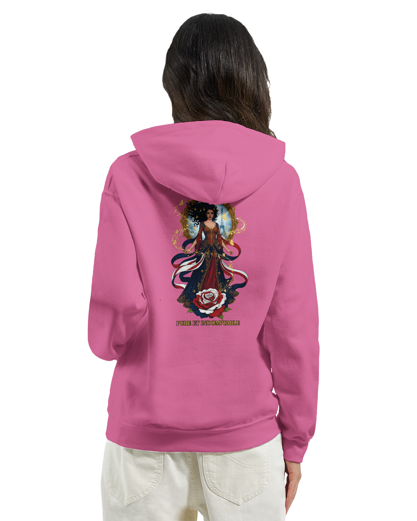 - Kapuzenpullover Damen French Style klassisch l'âme de France | Gildan® 18500