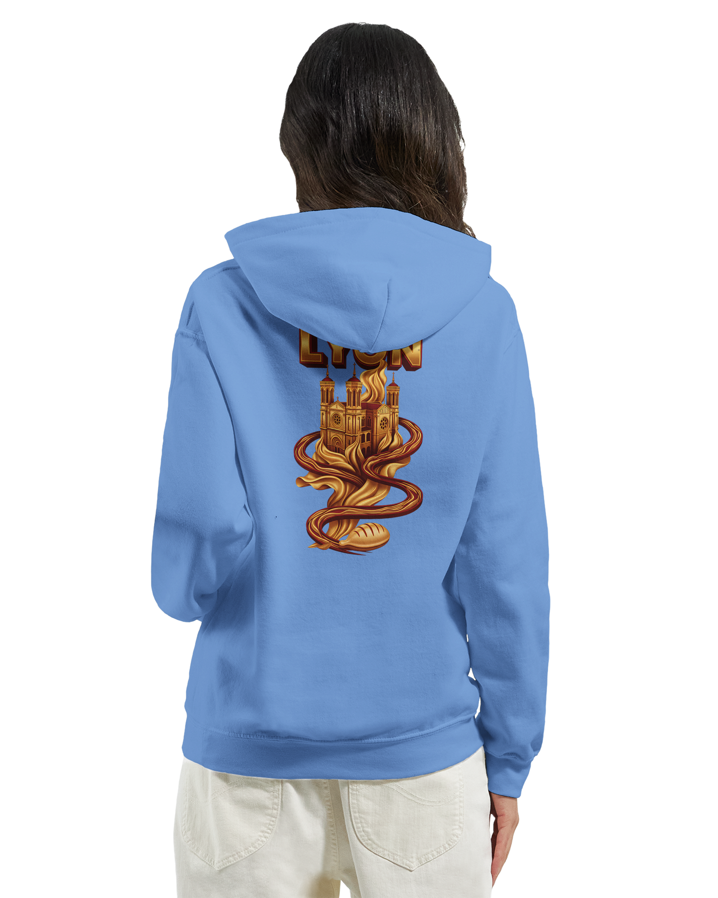 Unisex Hoodie Lyon France Classic | Gildan® 18500