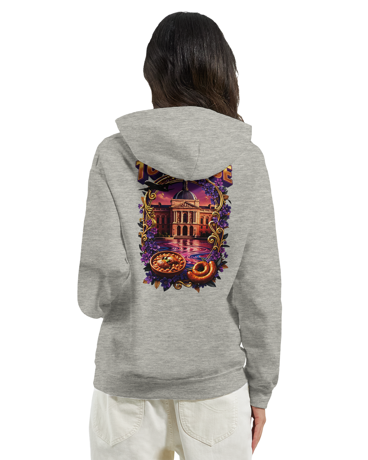 Unisex-Kapuzenpullover Toulouse Stadt Frankreich klassisch | Gildan® 18500