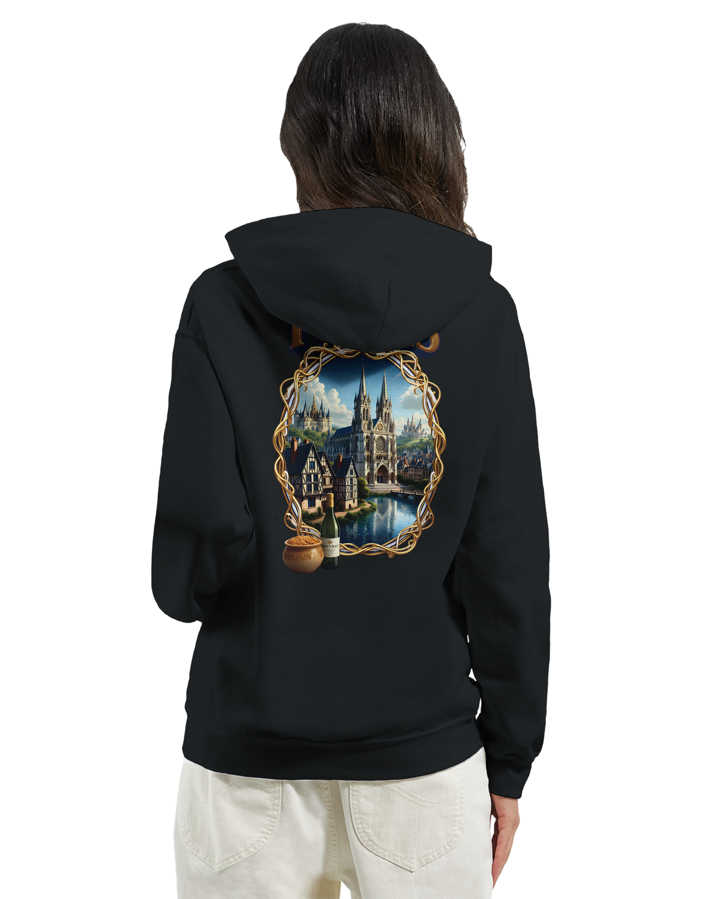 Unisex Tours city of France classic hoodie | Gildan® 18500
