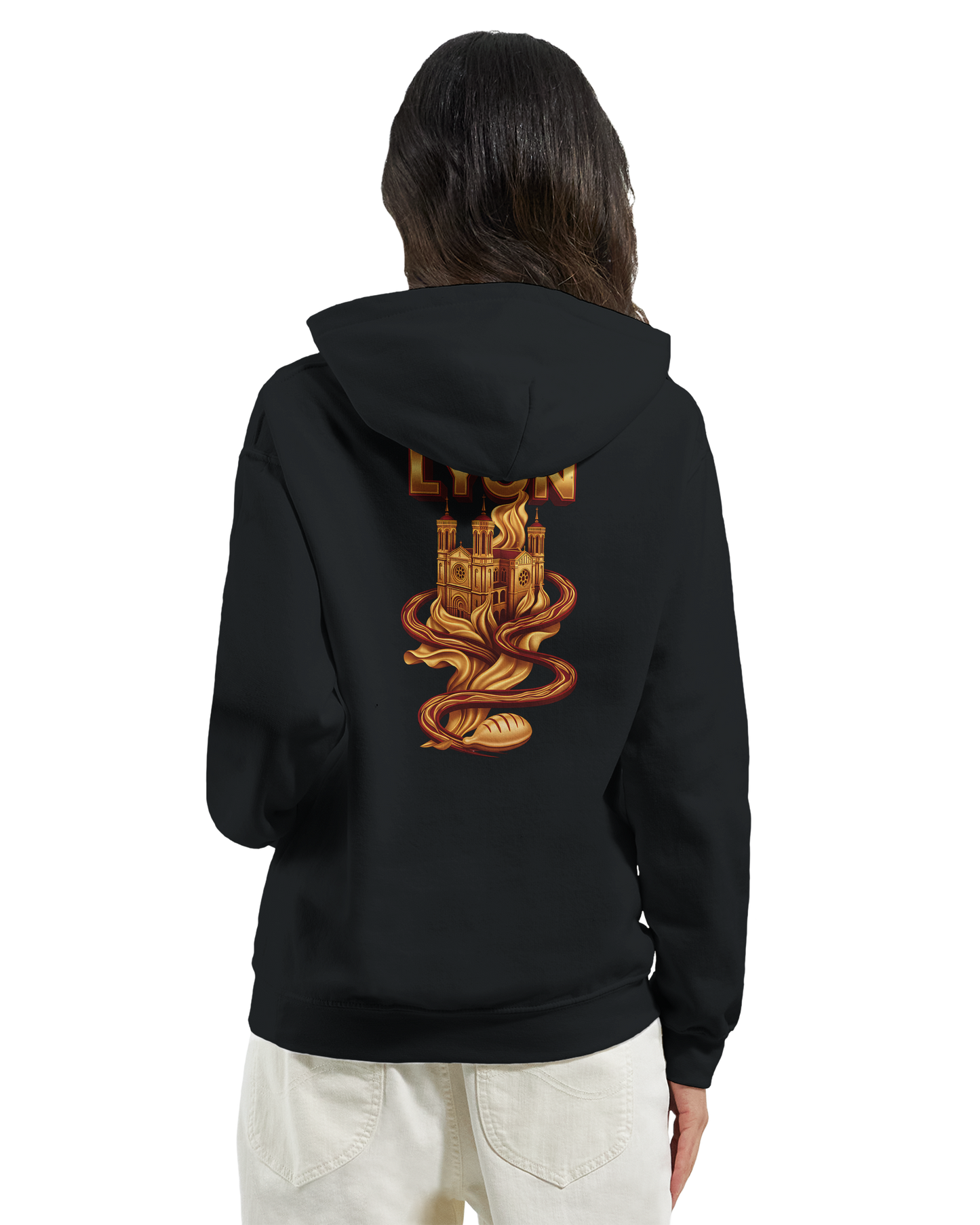 Unisex Hoodie Lyon France Classic | Gildan® 18500