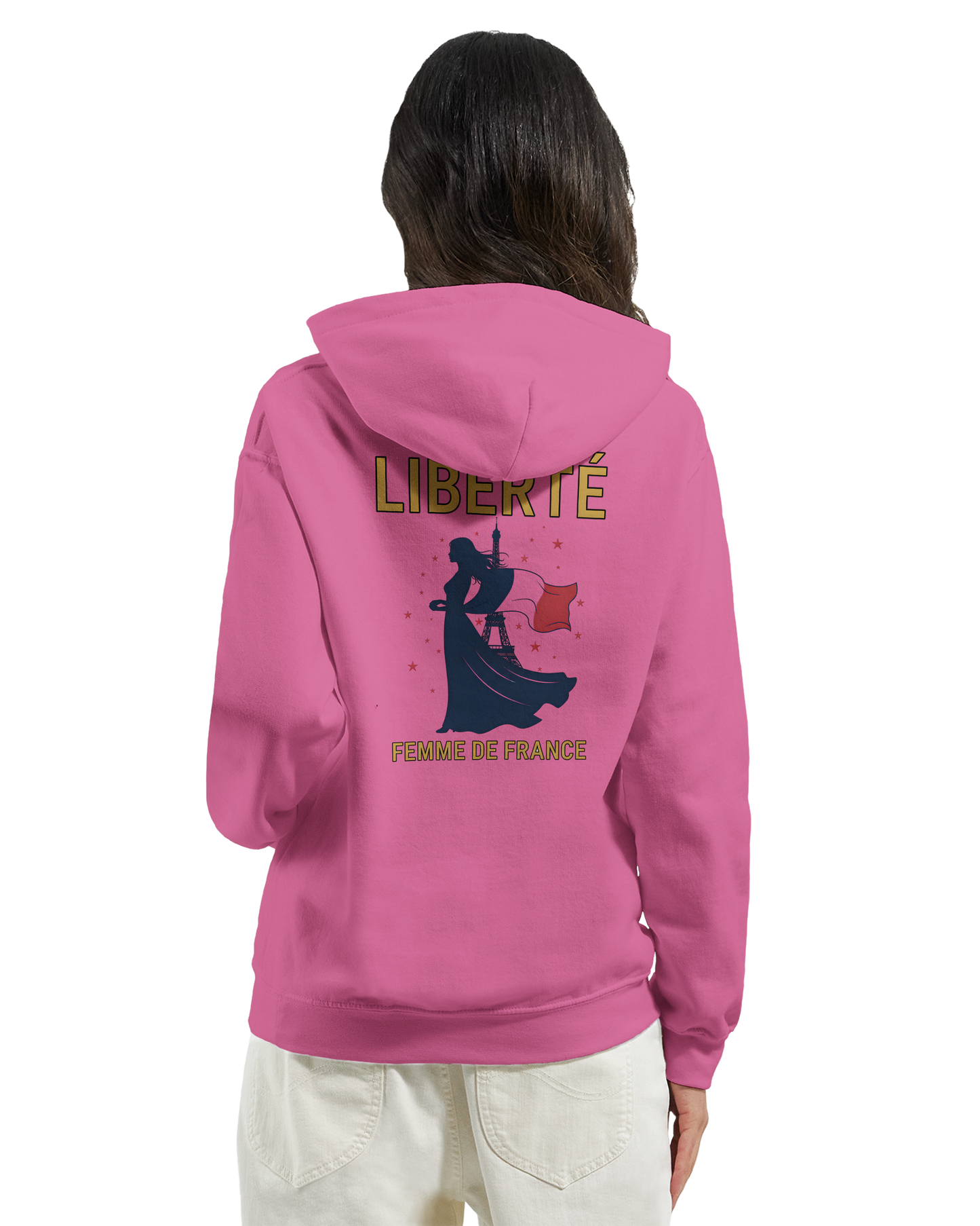 Kapuzenpullover Freiheit Damen French Classic Stil | Gildan® 18500