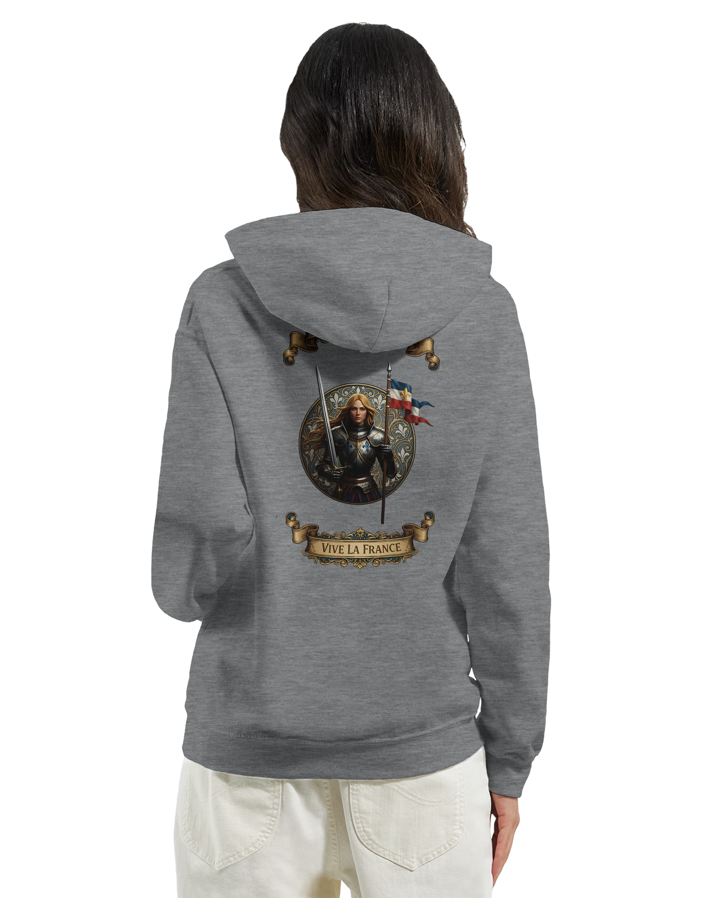 Kapuzenpullover für Damen Jeanne d'Arc klassisch | Gildan® 18500