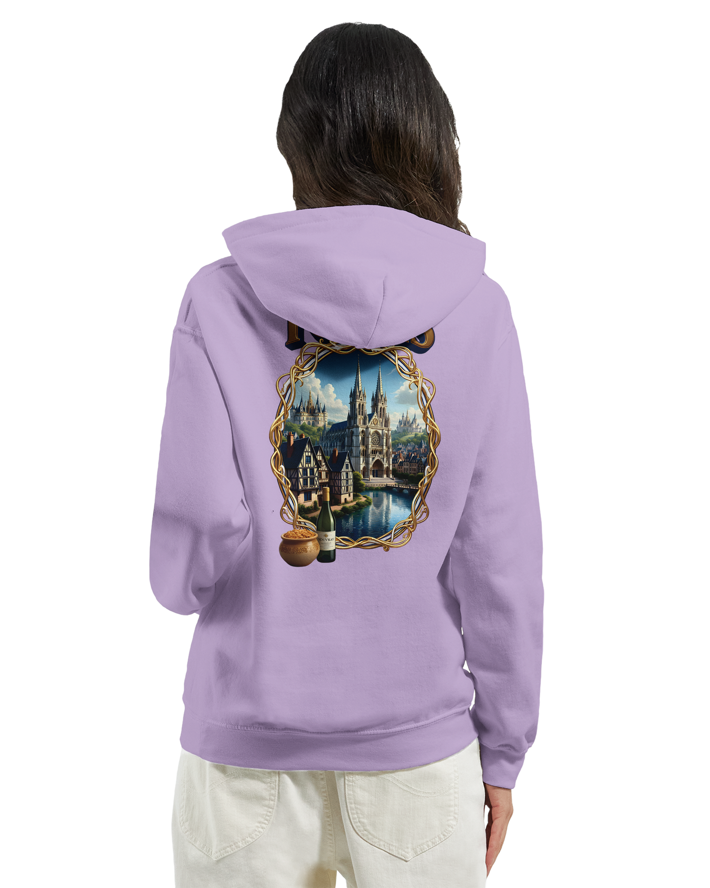 Unisex Tours city of France classic hoodie | Gildan® 18500