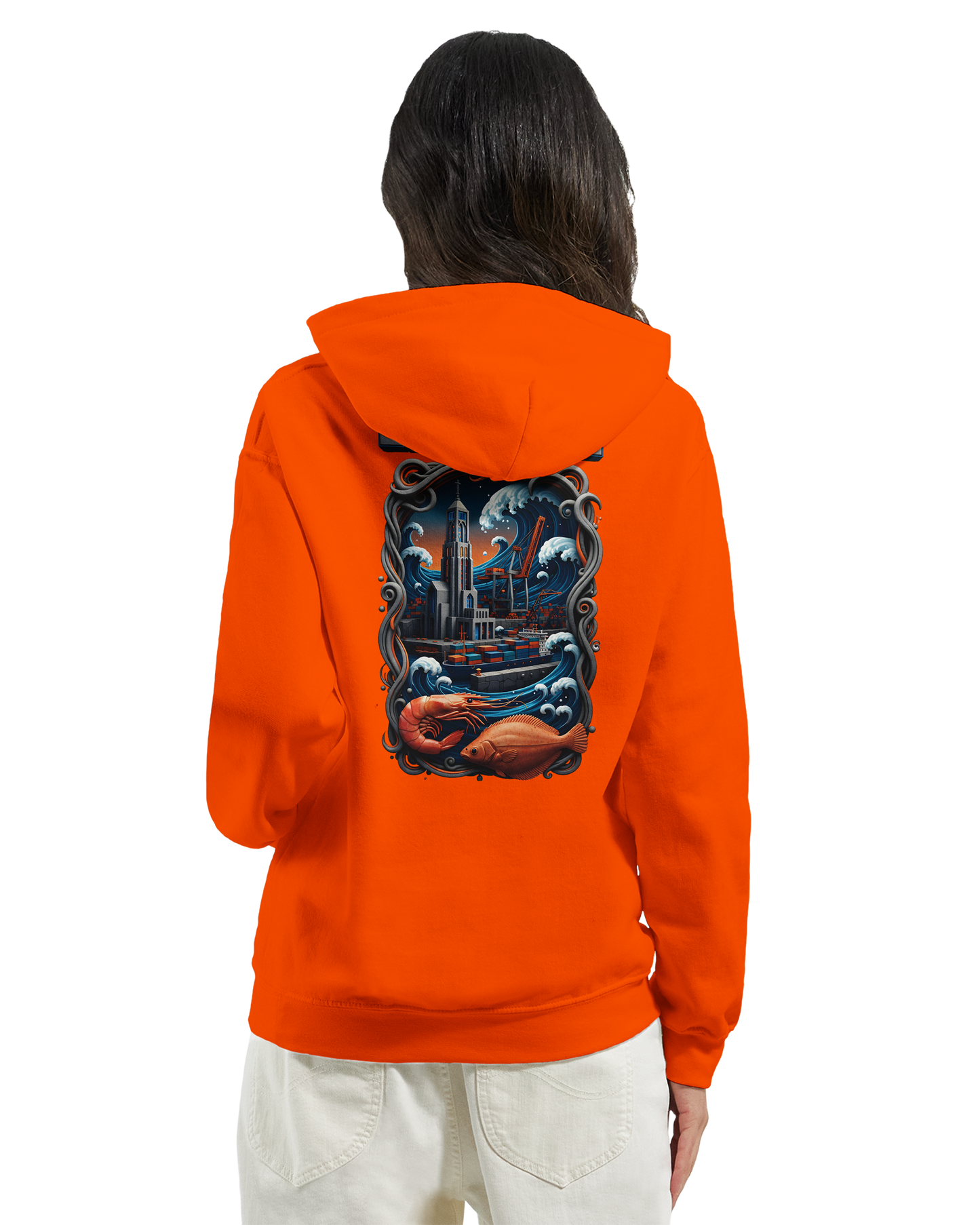 Sweat à capuche unisexe Le Havre