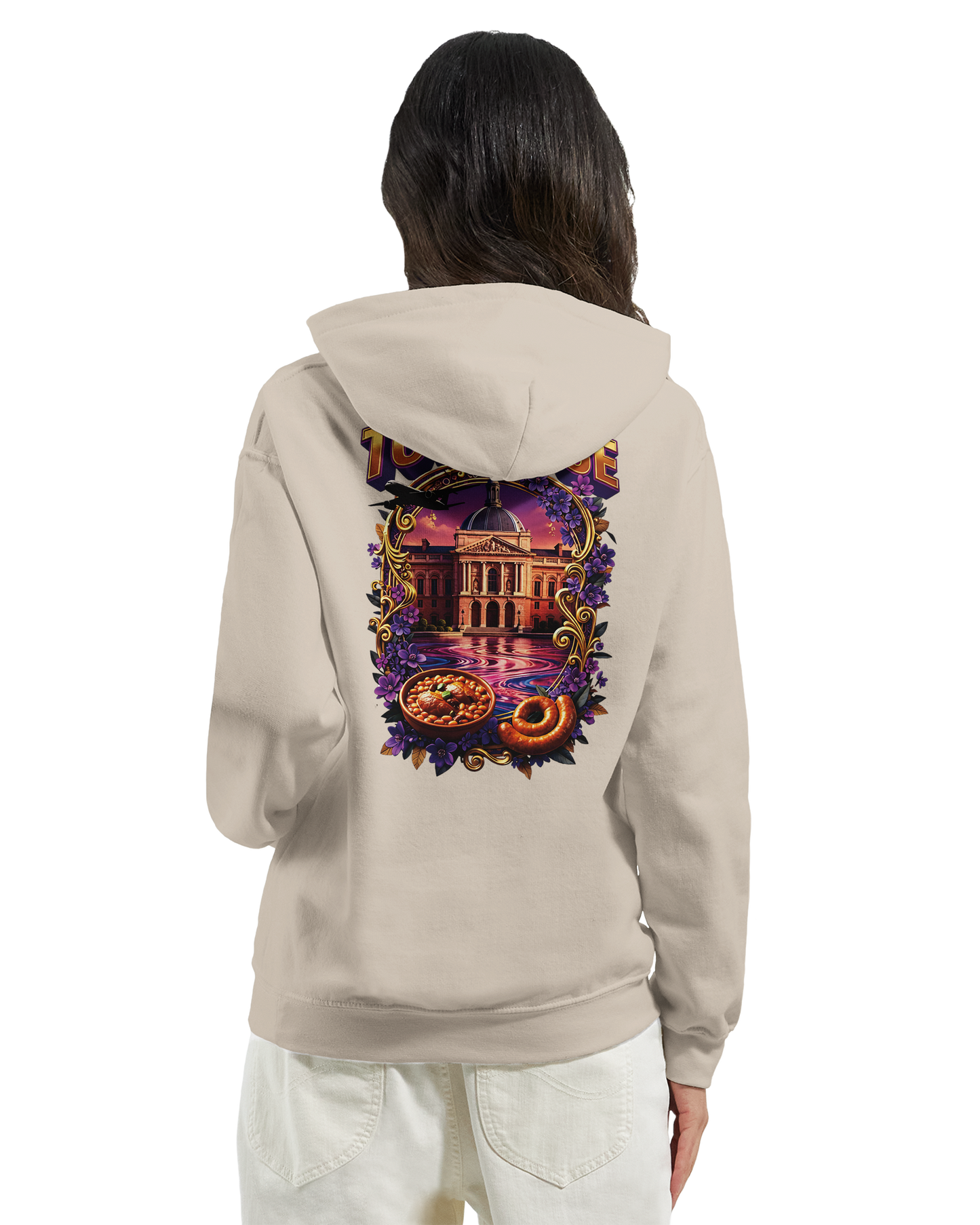 Unisex-Kapuzenpullover Toulouse Stadt Frankreich klassisch | Gildan® 18500