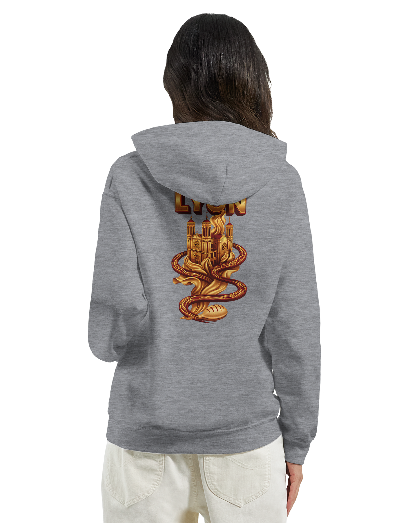 Unisex Hoodie Lyon France Classic | Gildan® 18500
