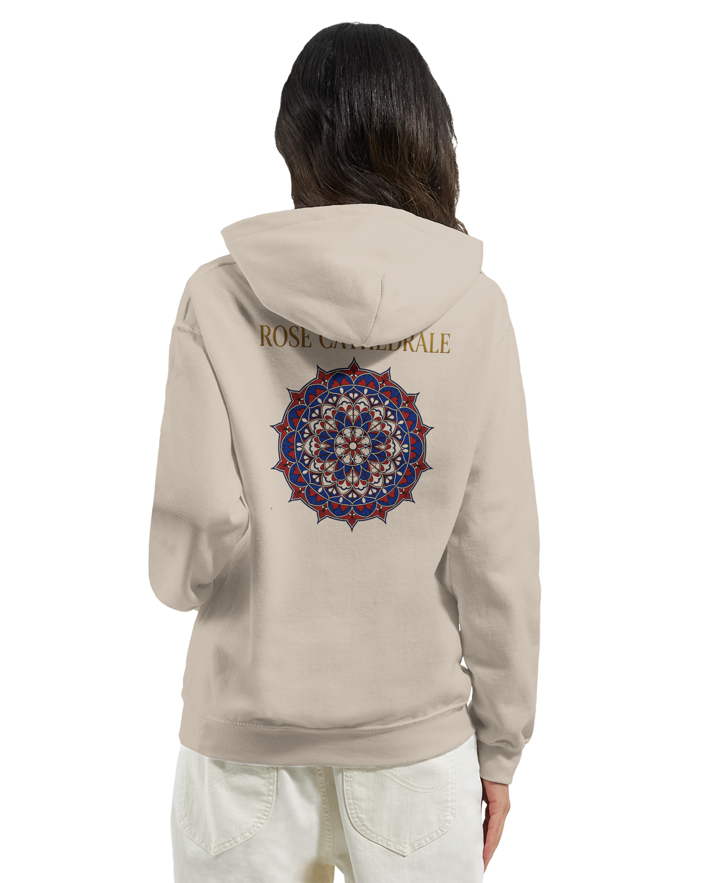 Rosa Kapuzenpullover für Damen Kathedrale Klassisch | Gildan® 18500