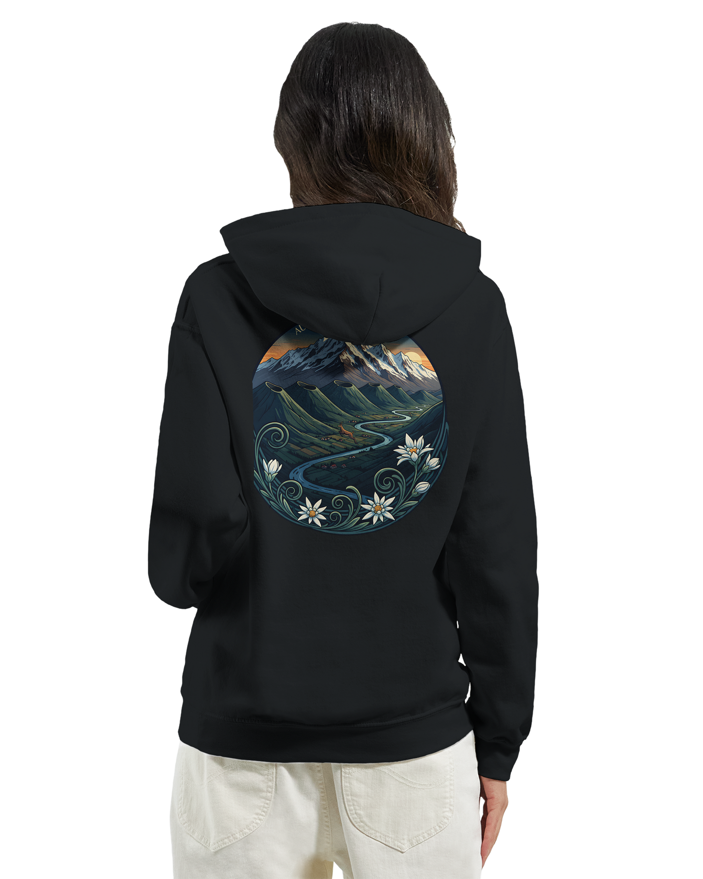 Klassischer Unisex-Kapuzenpullover Auvergne-Rhône-Alpes | Gildan® 18500