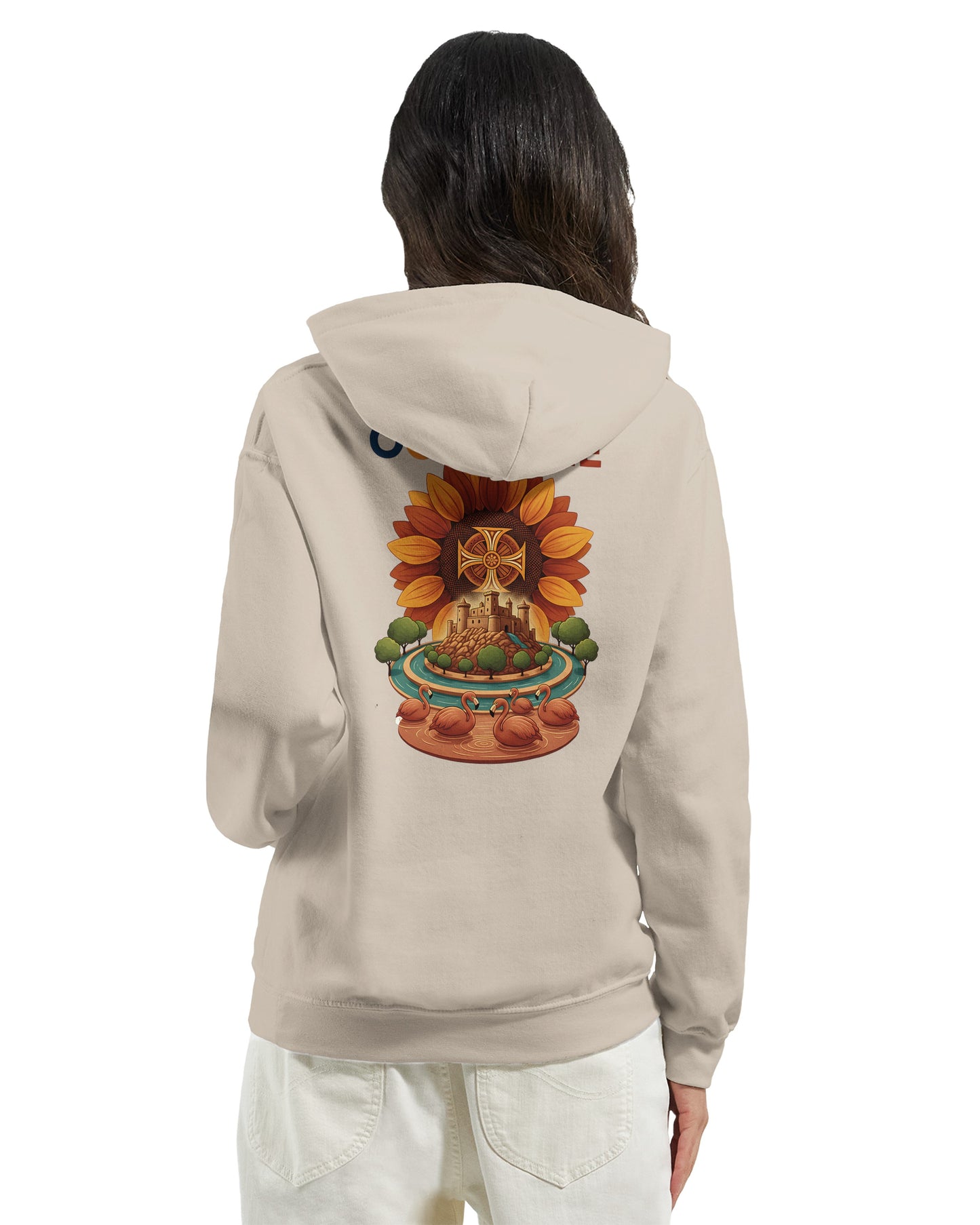 Klassischer Unisex-Kapuzenpullover Okzitanien | Gildan® 18500