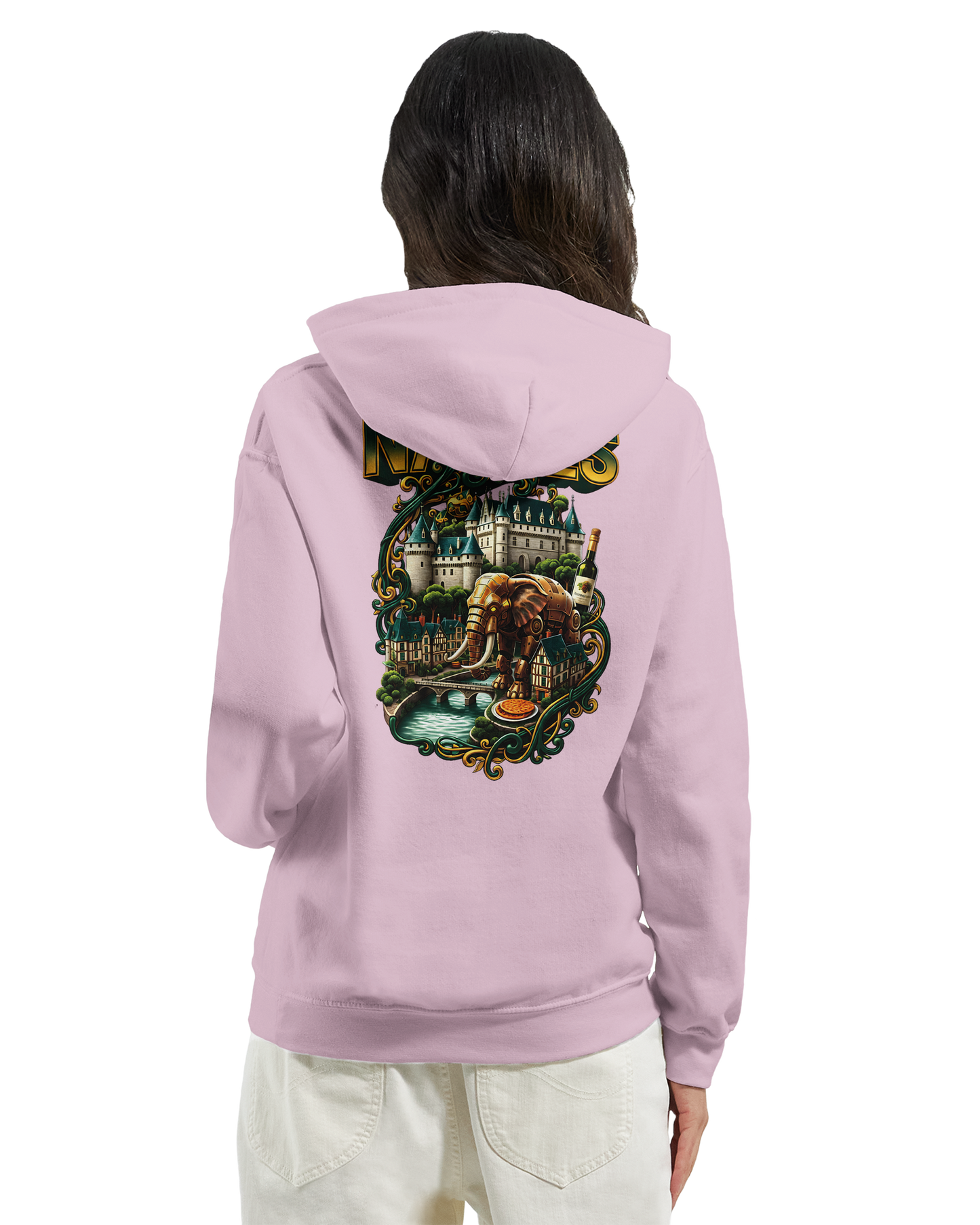 Unisex-Kapuzenpullover Nantes Stadt Frankreich klassisch | Gildan® 18500