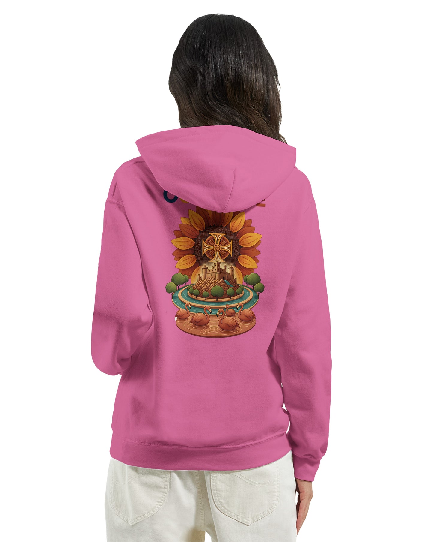 Klassischer Unisex-Kapuzenpullover Okzitanien | Gildan® 18500