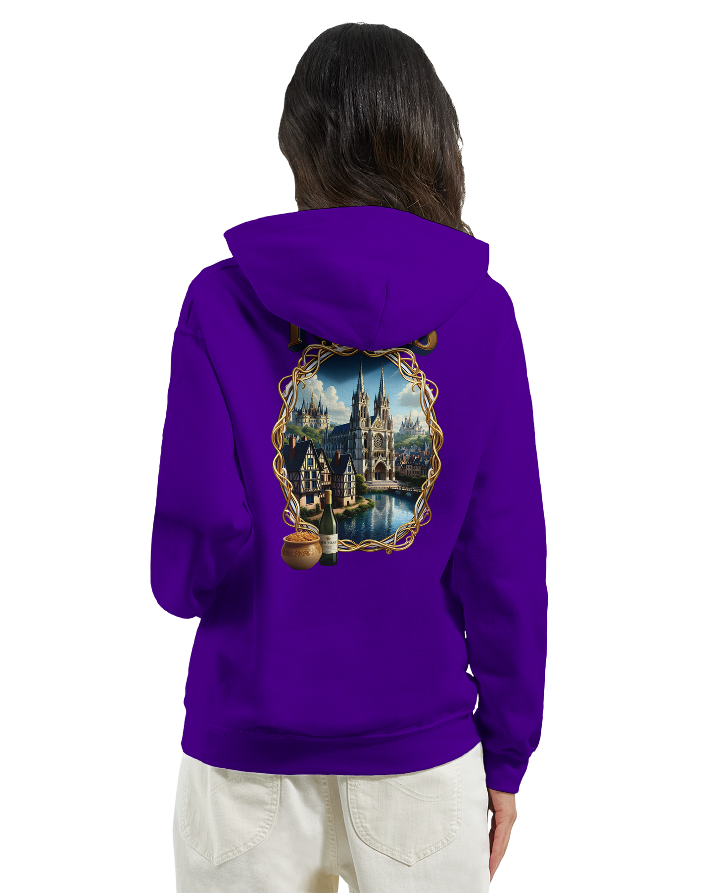 Unisex Tours city of France classic hoodie | Gildan® 18500