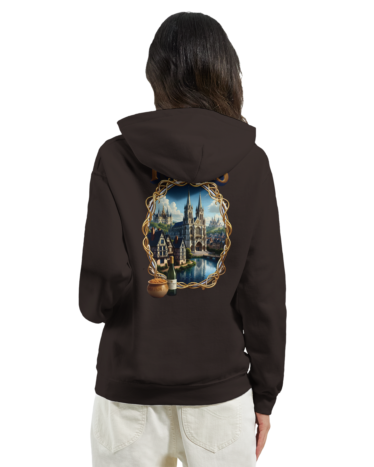 Unisex Tours city of France classic hoodie | Gildan® 18500