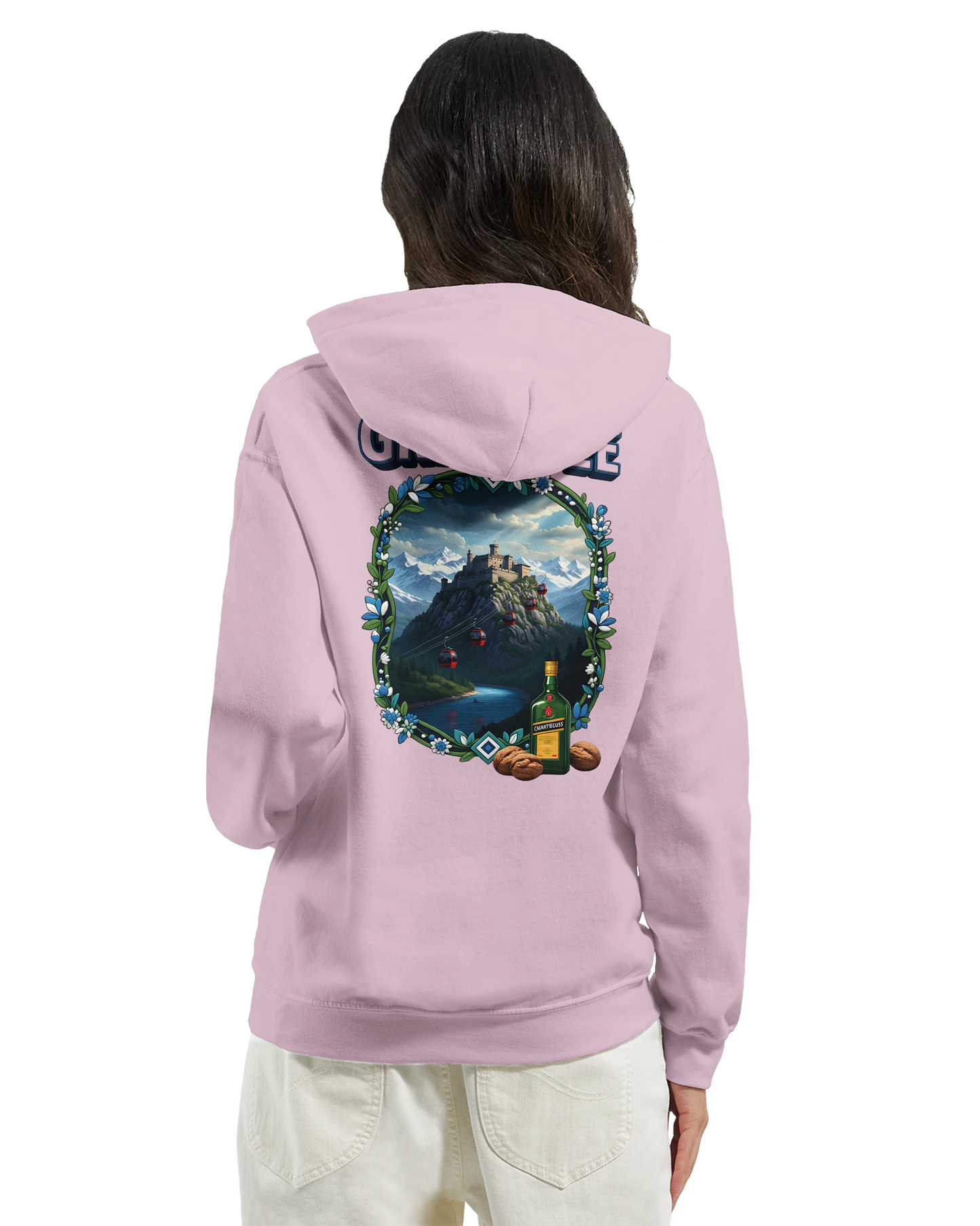 Kapuzenpullover Grenoble Stadt in Frankreich Unisex Classic | Gildan® 18500