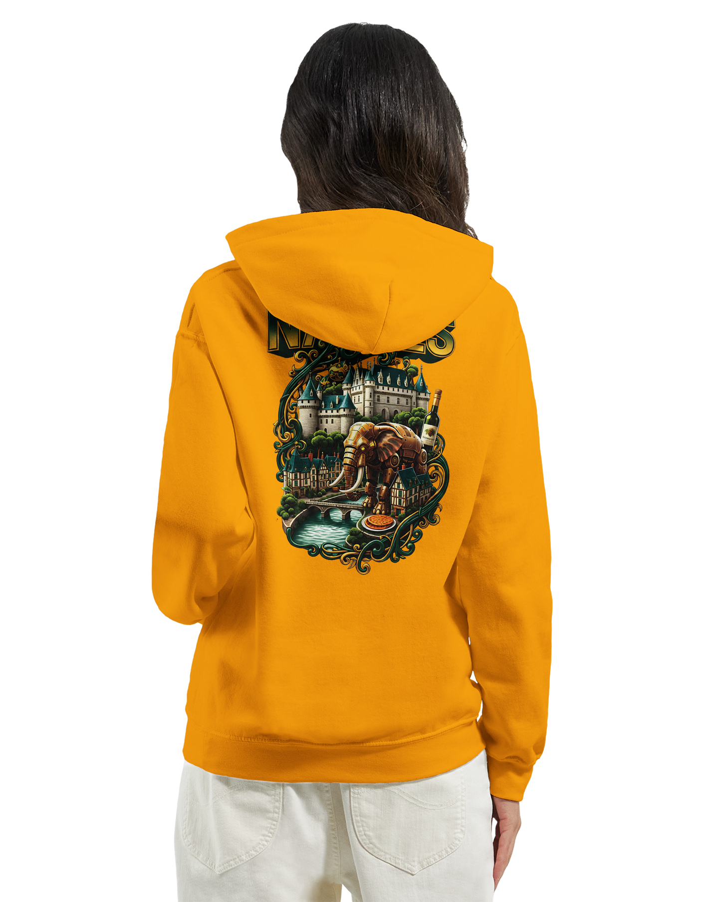 Unisex-Kapuzenpullover Nantes Stadt Frankreich klassisch | Gildan® 18500