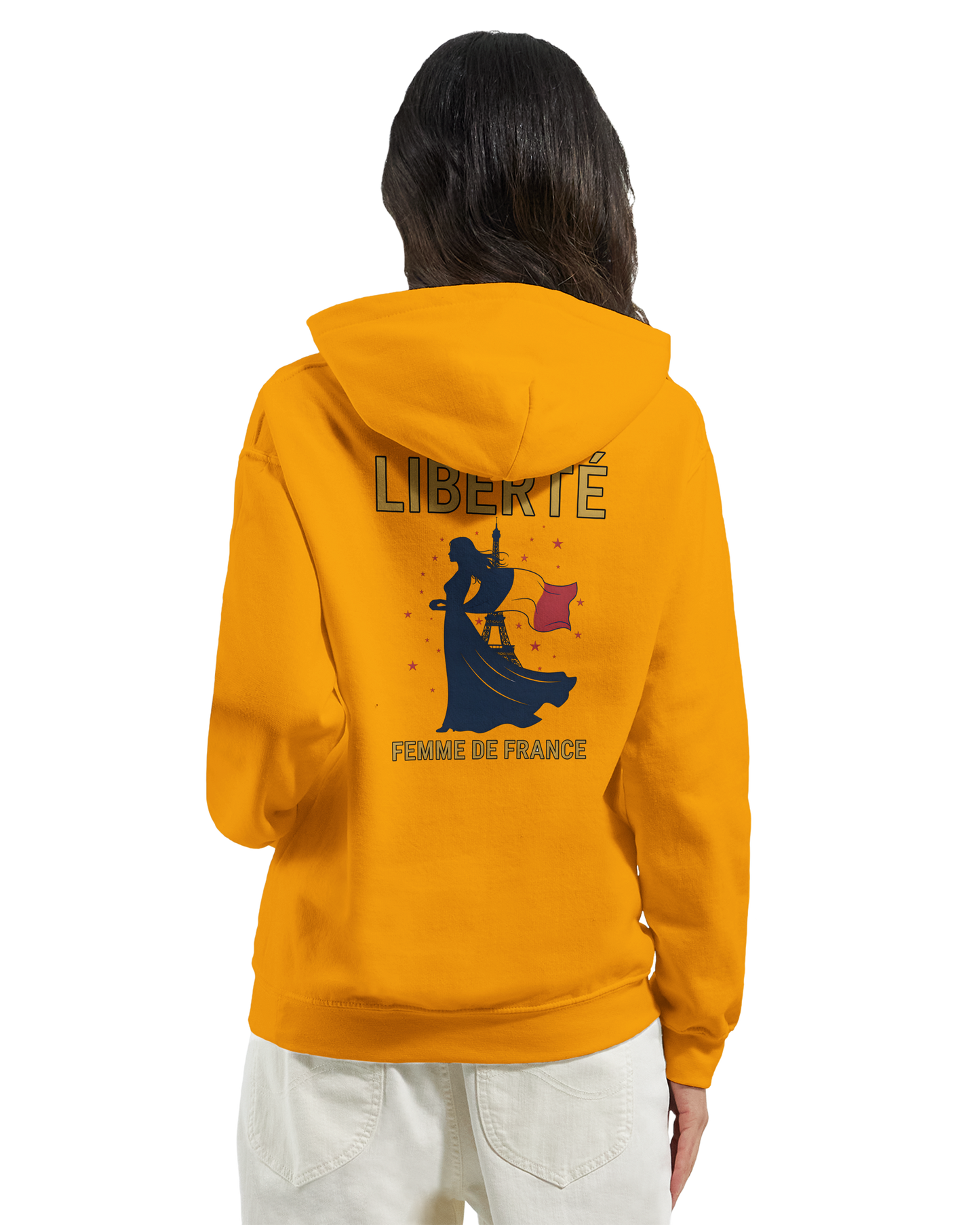 Kapuzenpullover Freiheit Damen French Classic Stil | Gildan® 18500