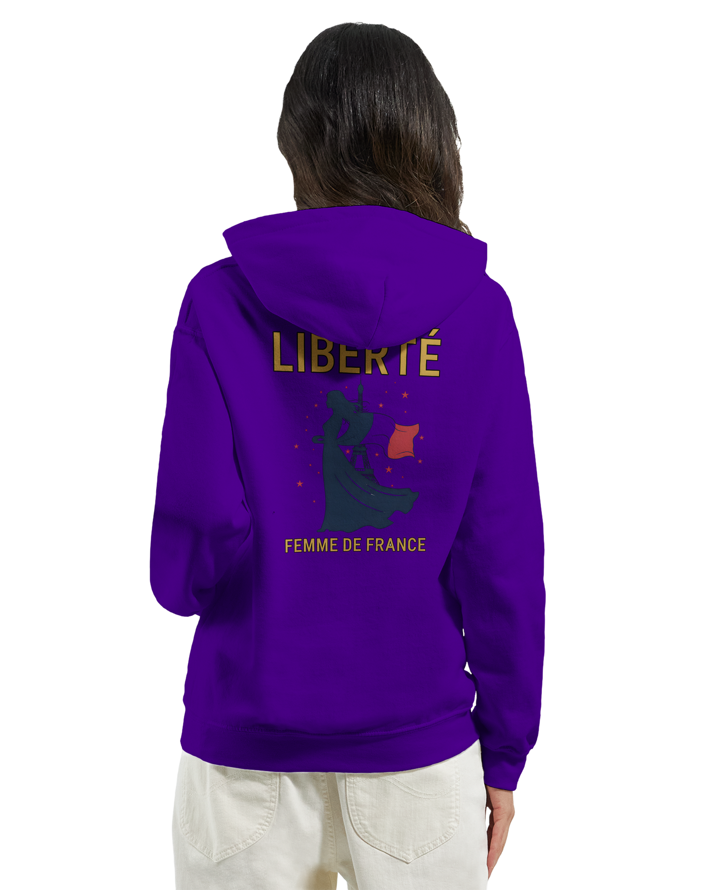 Kapuzenpullover Freiheit Damen French Classic Stil | Gildan® 18500