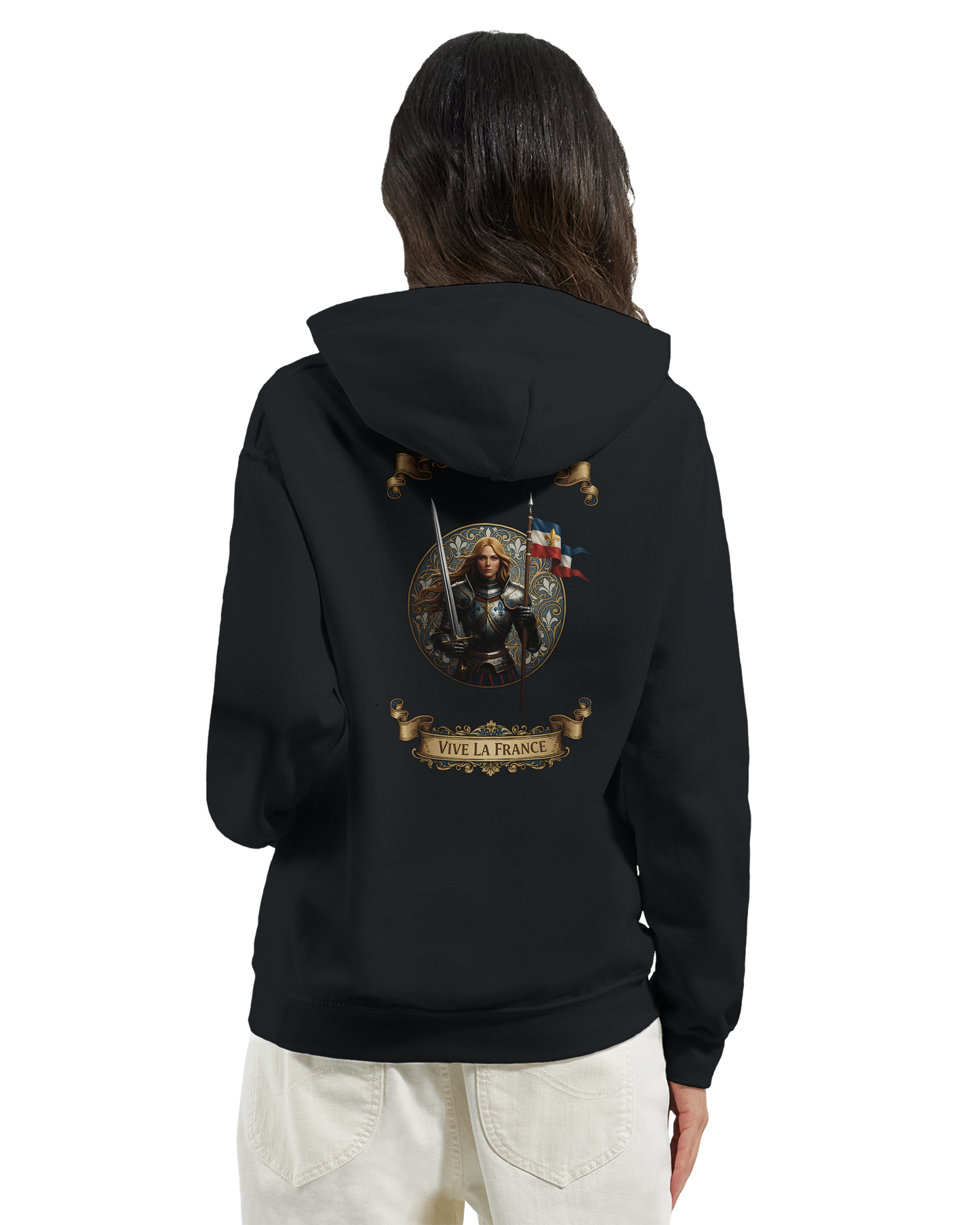 Kapuzenpullover für Damen Jeanne d'Arc klassisch | Gildan® 18500