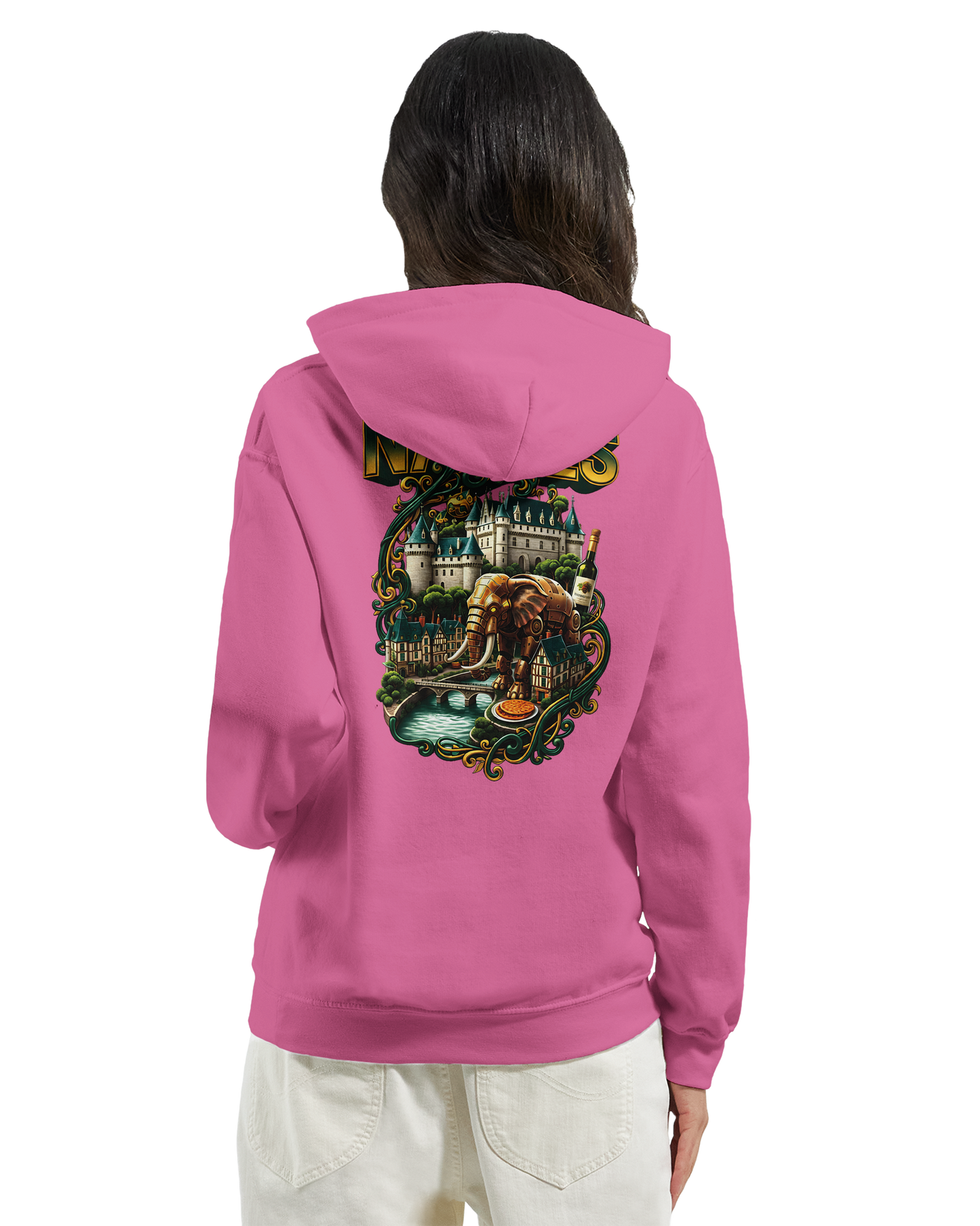 Unisex-Kapuzenpullover Nantes Stadt Frankreich klassisch | Gildan® 18500