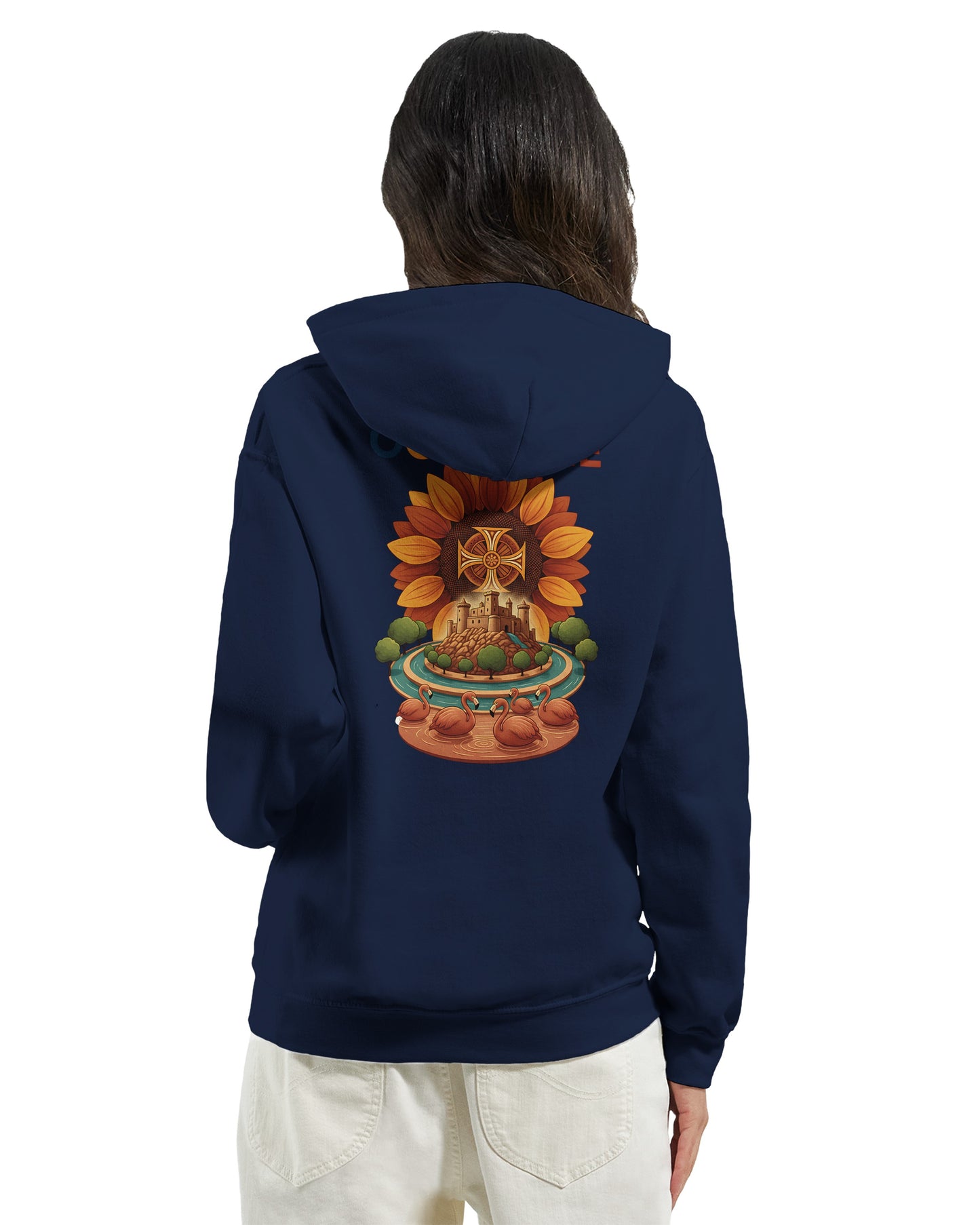 Klassischer Unisex-Kapuzenpullover Okzitanien | Gildan® 18500