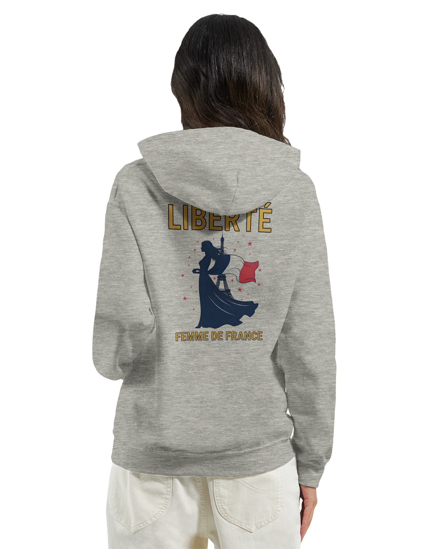 Kapuzenpullover Freiheit Damen French Classic Stil | Gildan® 18500